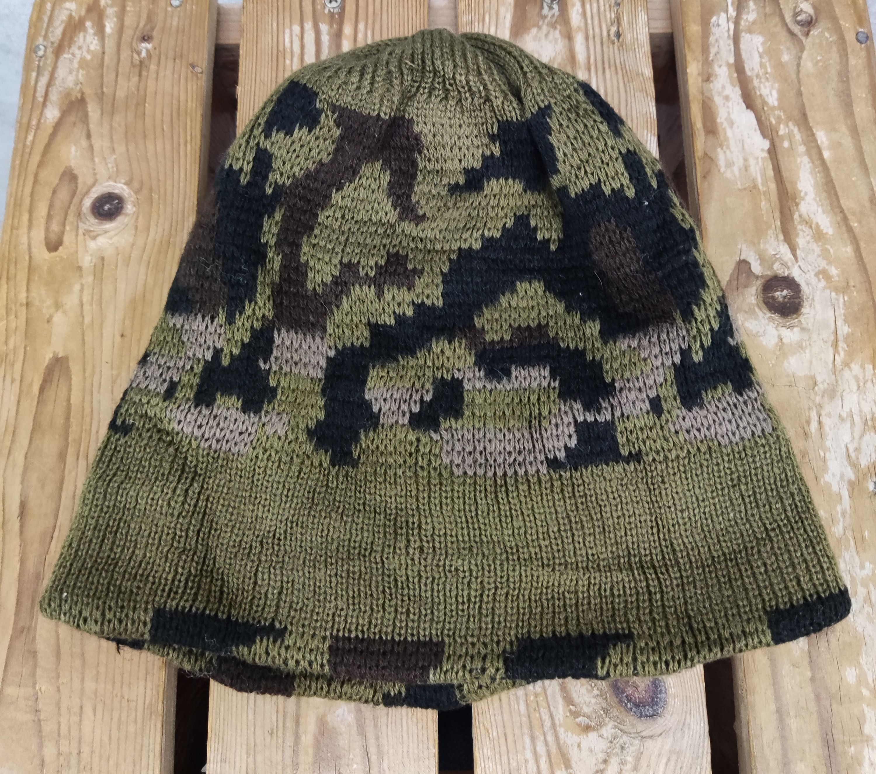Japanese Brand Japanese Camouflage Beanie Hat Size ONE SIZE - 7 Thumbnail