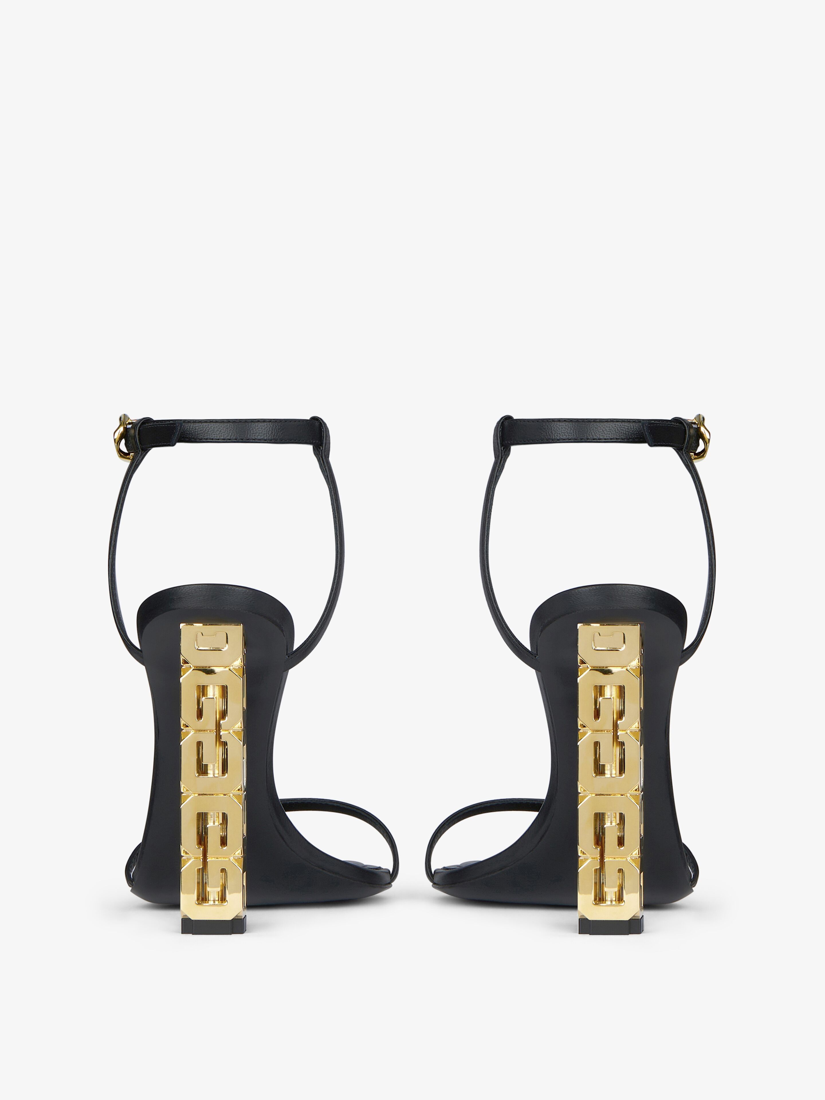Givenchy oc11z0725 G Cube Sandals in Black Size US 8.5 / IT 38.5 - 4 Thumbnail