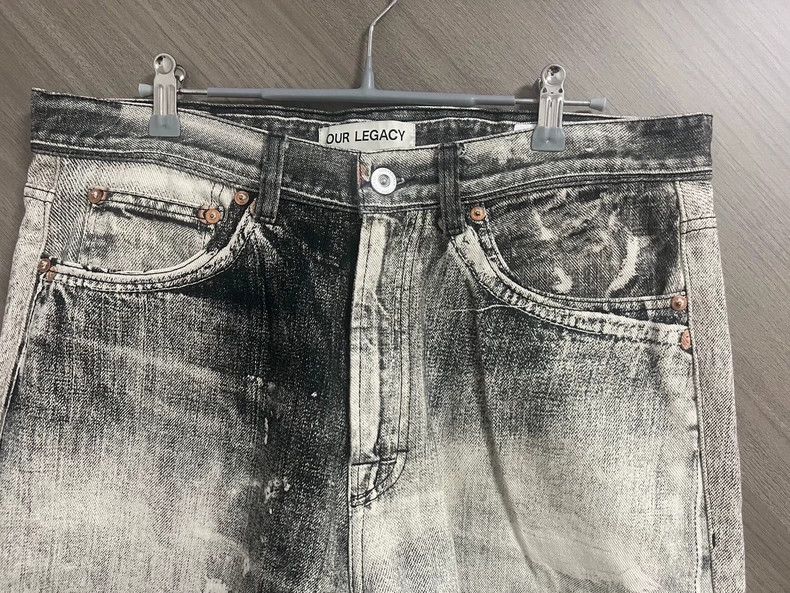 Our Legacy our legacy Third Cut New Classic Vintage Loose Wide Leg Pri Size US 32 / EU 48 - 2 Thumbnail