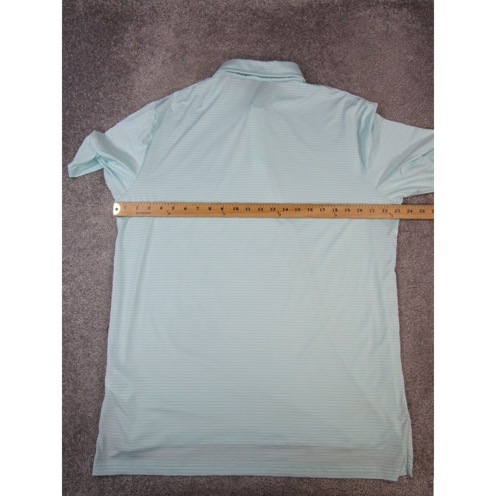RLX Ralph Lauren RLX Ralph Lauren Polo Shirt Mens Large Blue Striped Tennis Polo Shirt Swing RLX RL Polo Men L Blue Tennis Shirt Size US L / EU 52-54 / 3 - 4 Thumbnail
