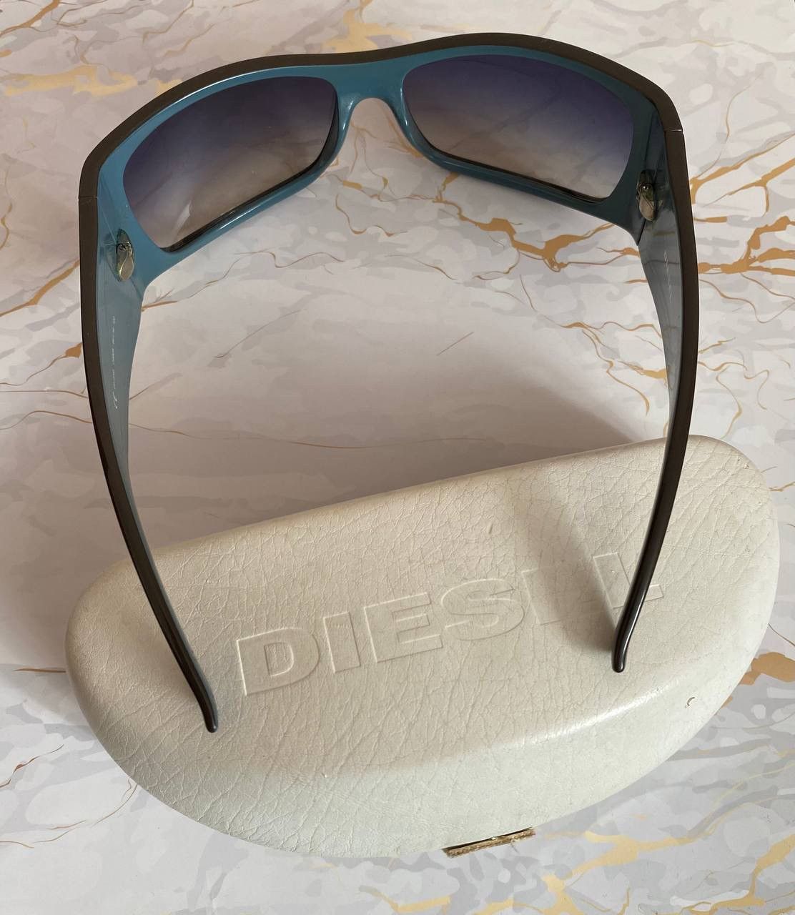 Diesel Vintage Diesel Y2K Black Blue Logo DS 0093 Size ONE SIZE - 7 Thumbnail