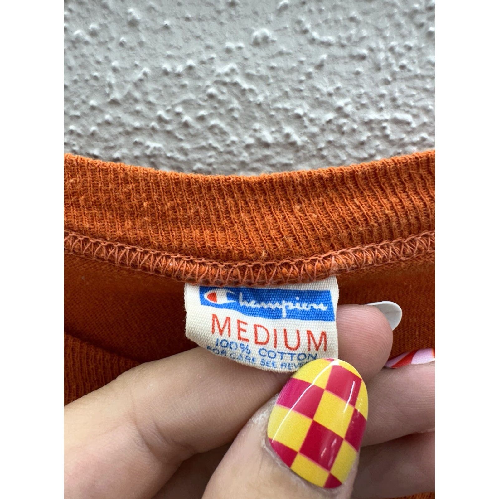 Champion VINTAGE Champion Womens Shirt University of Florida VTG Short Sleeve Orange M Regular 100% Cotton Casual Tee Womens 70s 80s 90s College Football Size M / US 6-8 / IT 42-44 - 5 Thumbnail