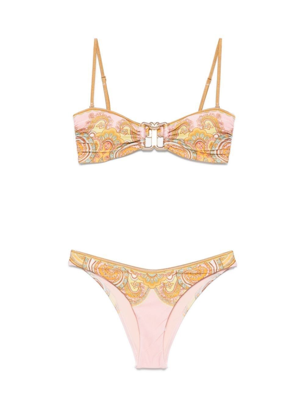 Zimmermann `Maxine` Knot Trim Bikini Size M / US 6-8 / IT 42-44 - 1 Thumbnail