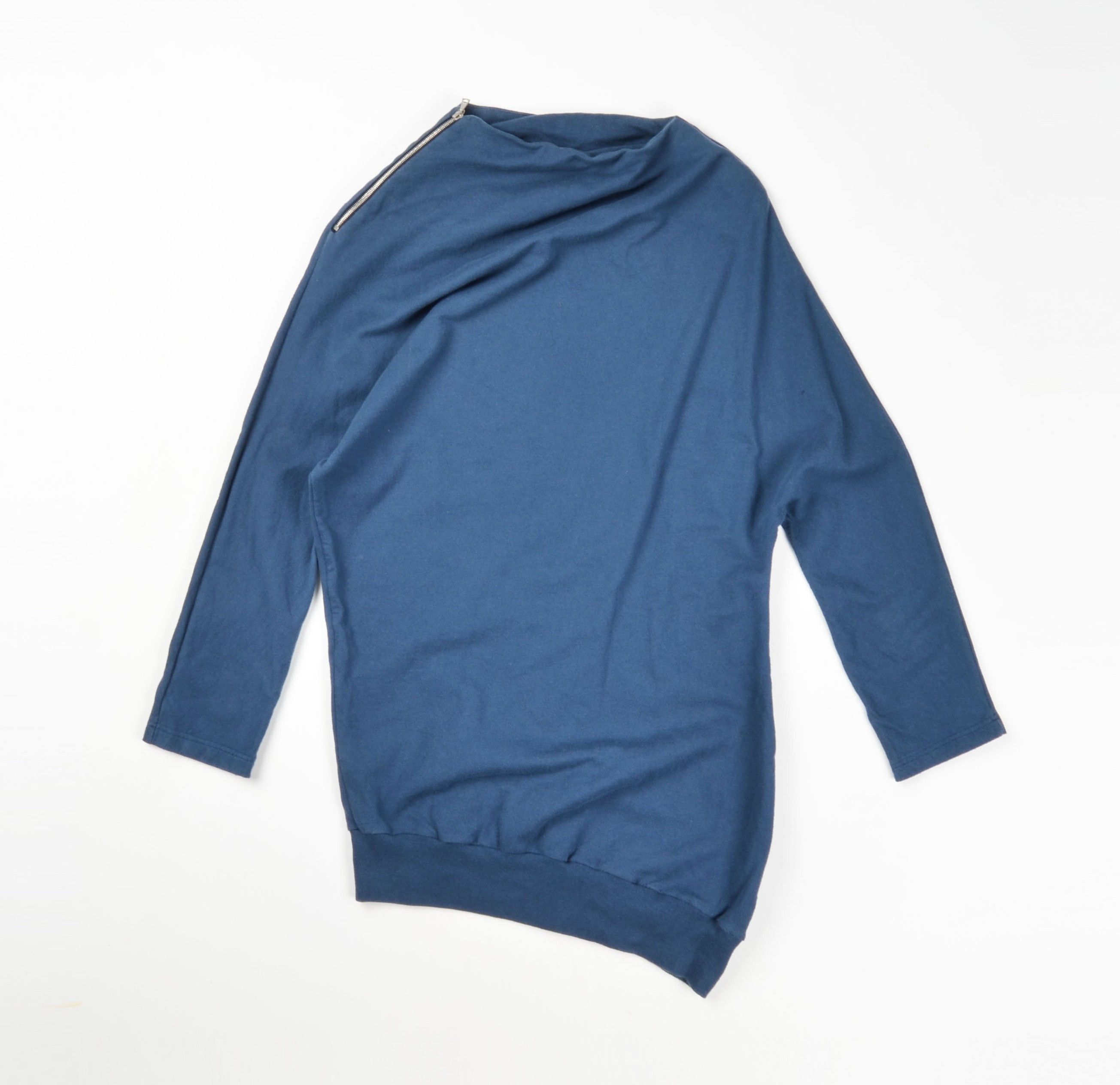 Dries Van Noten Women's Dries Van Noten Cotton Asymmetrical Avant Garde Top Size S / US 4 / IT 40 - 4 Thumbnail