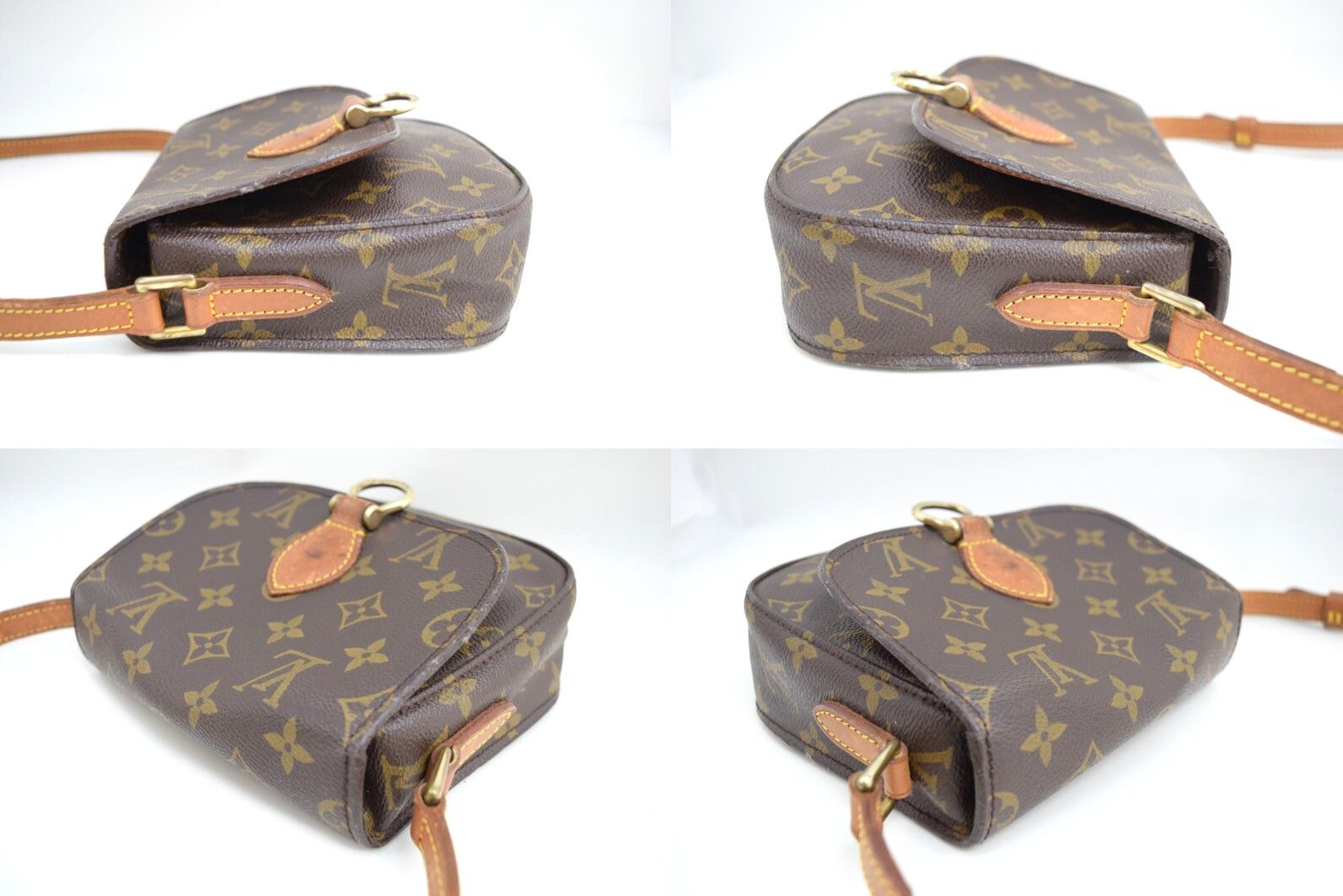 Louis Vuitton LV Saint Cloud PM Crossbody Bag Monogram M51244 Size ONE SIZE - 6 Thumbnail