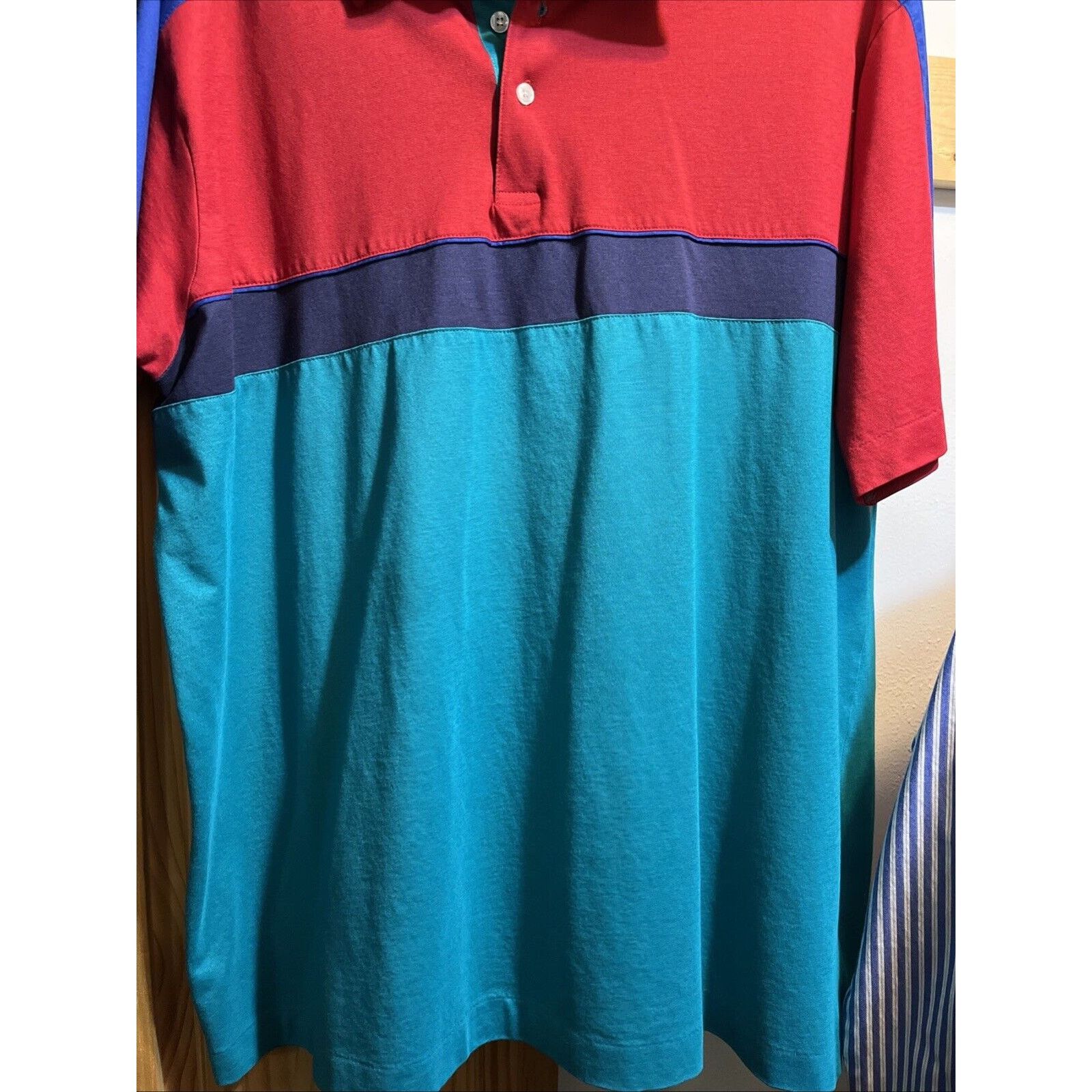 Arrow Arrow Vintage Y2K Polo Men’s XL Red Green Button Golf Shirt Size US XL / EU 56 / 4 - 6 Thumbnail