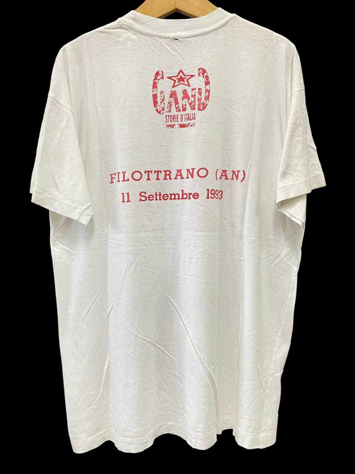 Other Gang Italy Rock Band Storie D’Italia Album Vintage 1993’s Size US L / EU 52-54 / 3 - 6 Thumbnail