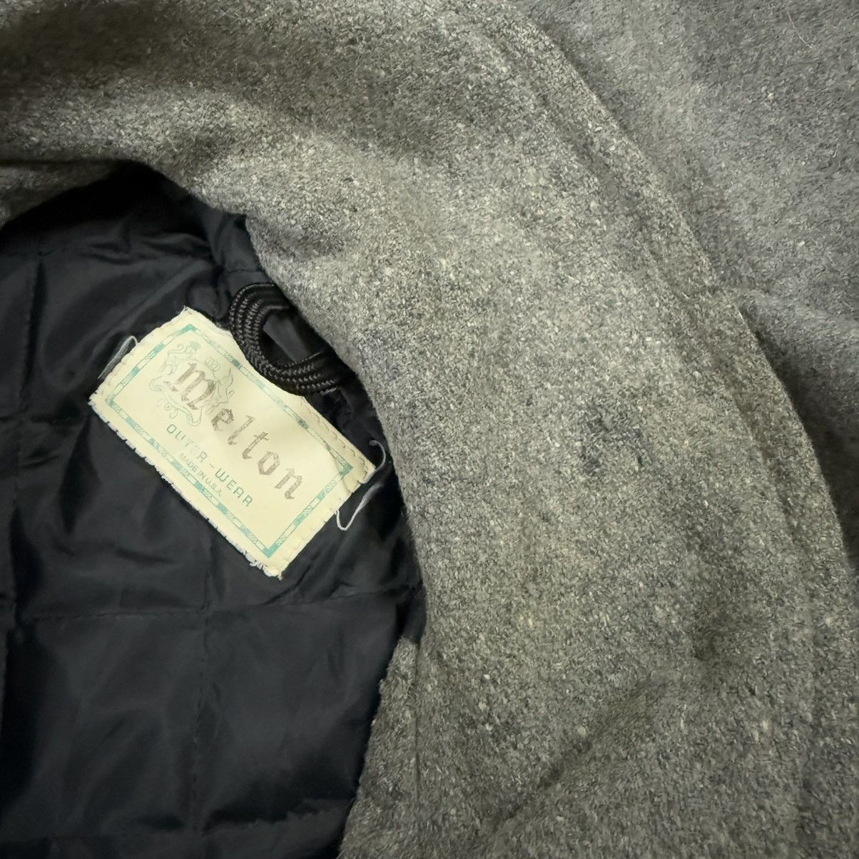 Vintage Vintage Melton Wool Peacoat Jacket Size US XL / EU 56 / 4 - 5 Thumbnail