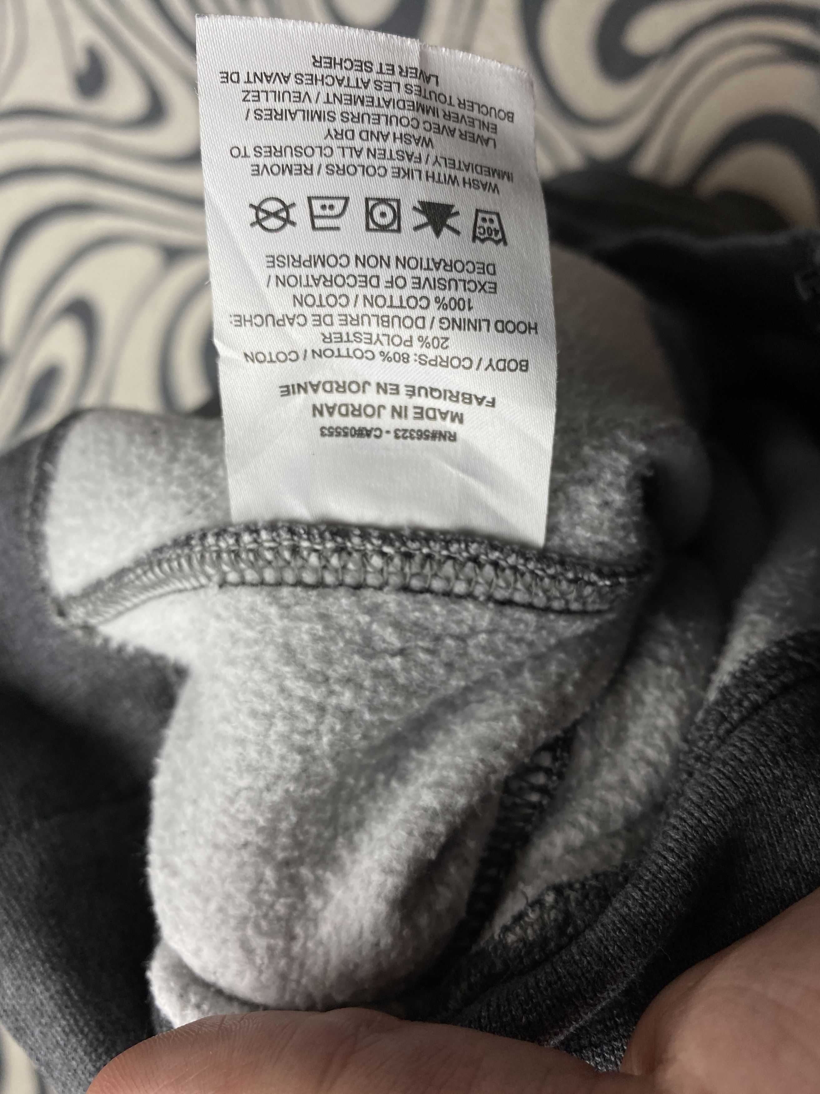 Nike × Vintage Nike Mens Zip Hoodie Y2k Size US S / EU 44-46 / 1 - 5 Thumbnail