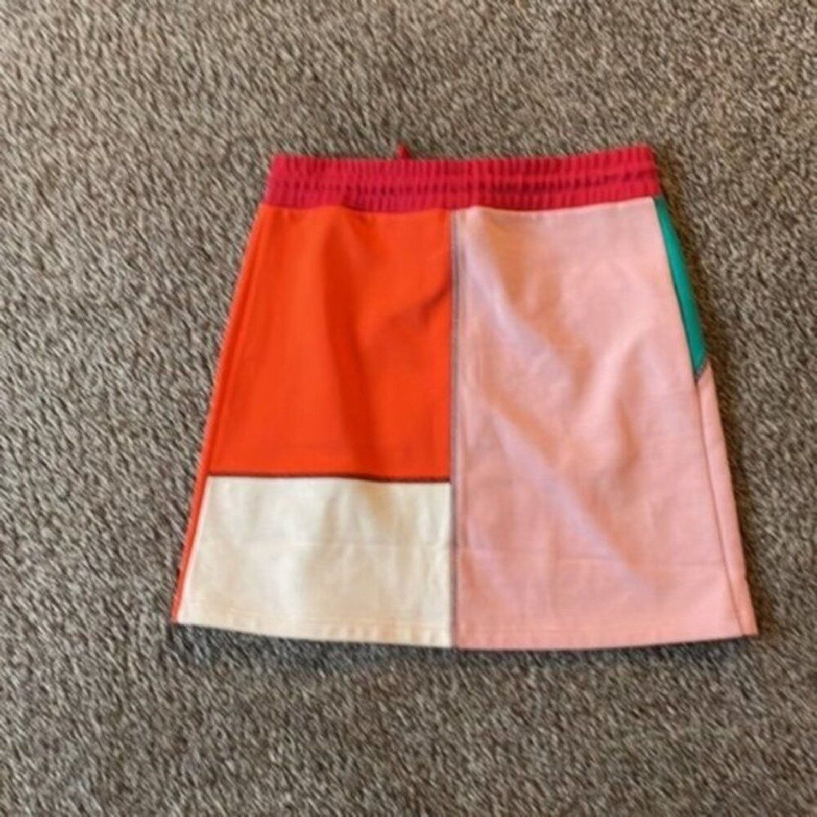 McQ Alexander McQueen Mcq Alexander McQueen Color block Mini skirt multi colored L Size 32" / US 10 / IT 46 - 10 Thumbnail