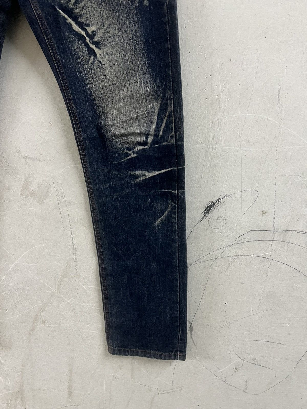 Japanese Brand × Vintage HOT‼️LOWBOX DISTRESSED DENIM PANT Size US 30 / EU 46 - 5 Thumbnail