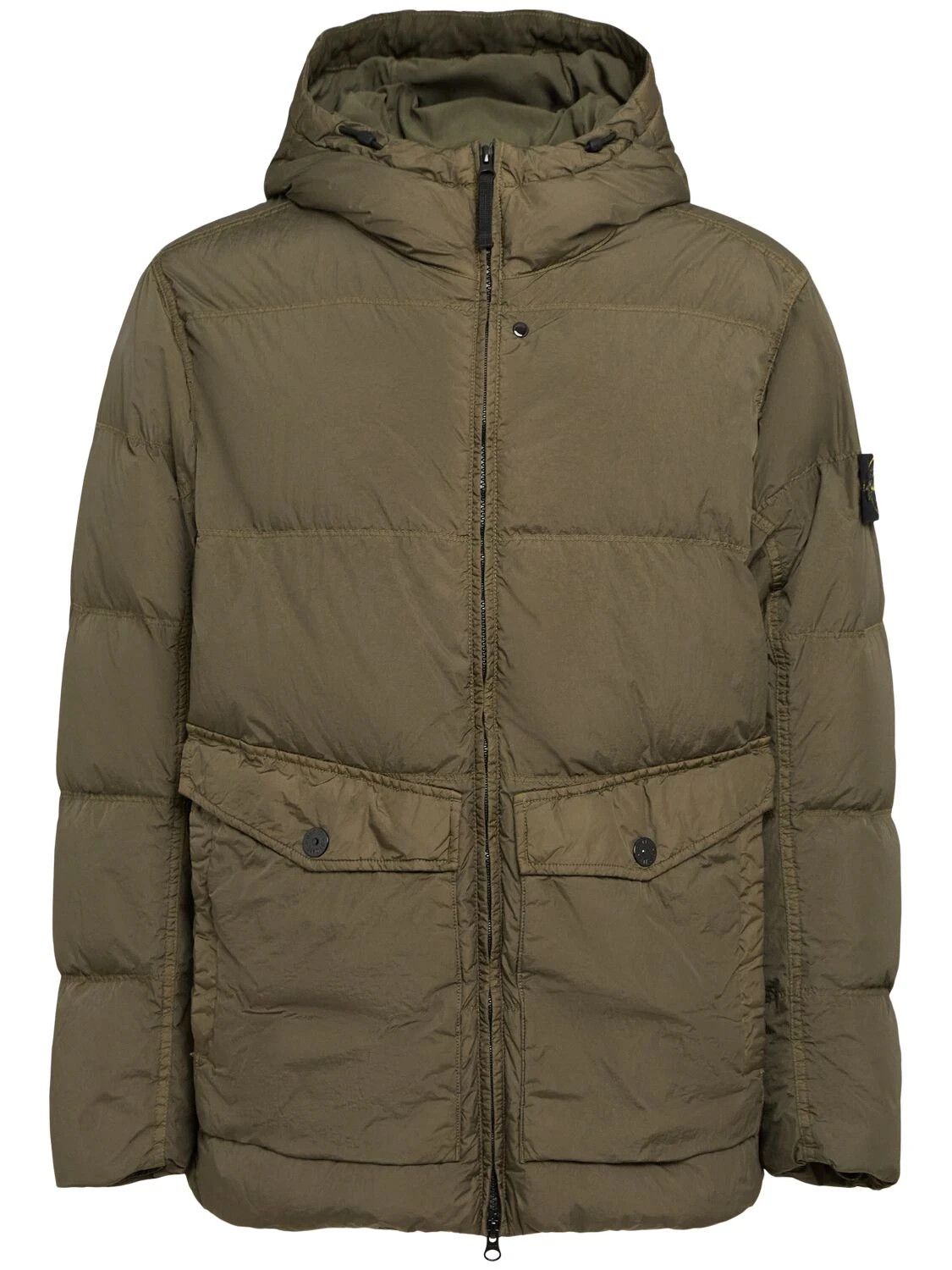 Stone Island STONE ISLAND $1325 Green Down Jacket New & Authentic Size US L / EU 52-54 / 3 - 1 Thumbnail