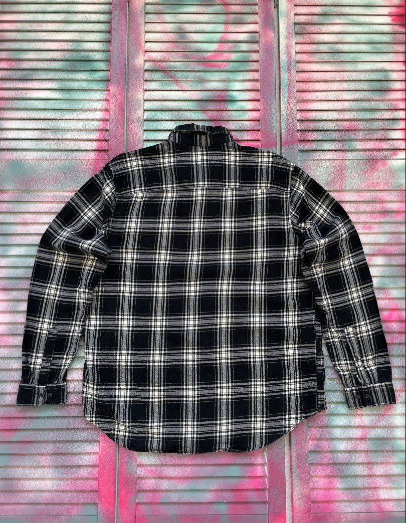 Japanese Brand Vintage Y2K Flannel Check Shirt Size US XL / EU 56 / 4 - 3 Thumbnail