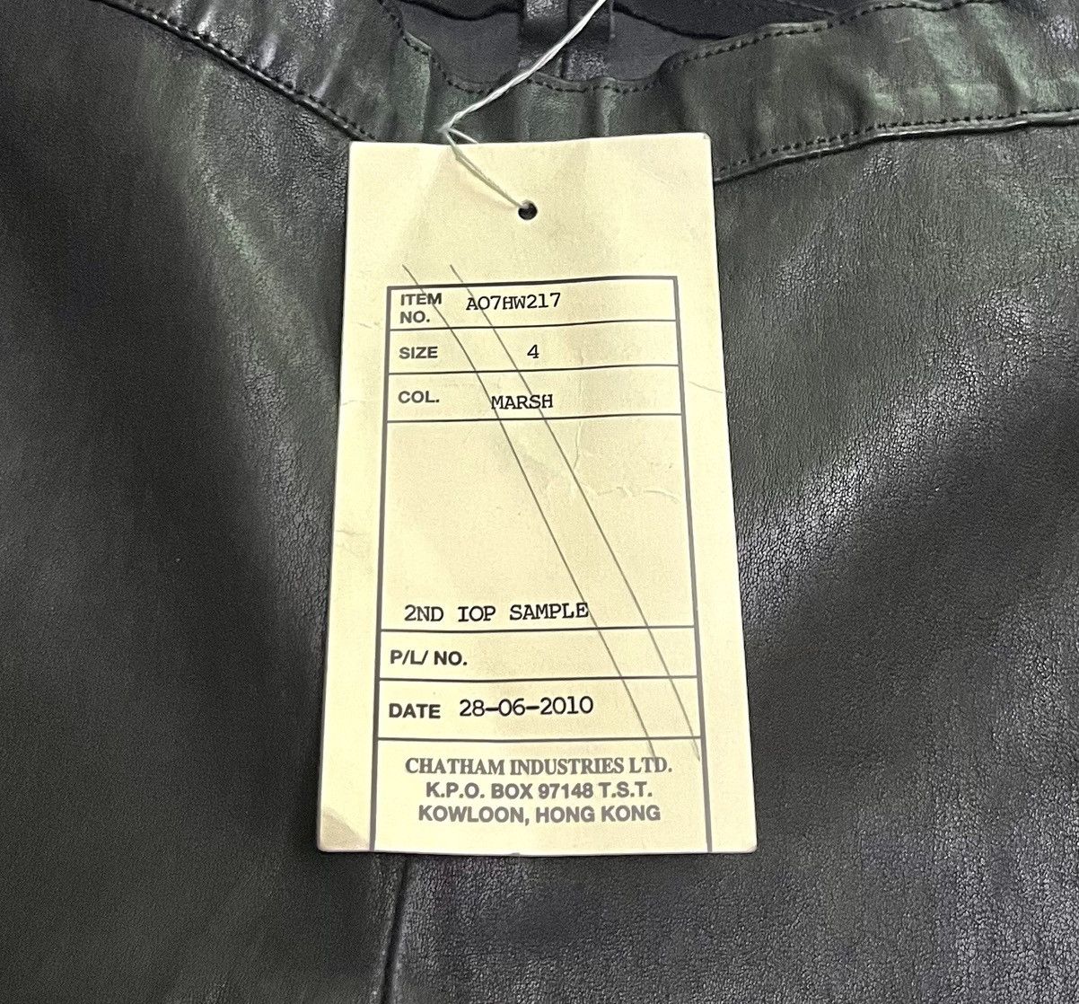 Helmut Lang Helmut Lang 2010 sample lamb leather pants Size 27" / US 4 / IT 40 - 4 Thumbnail