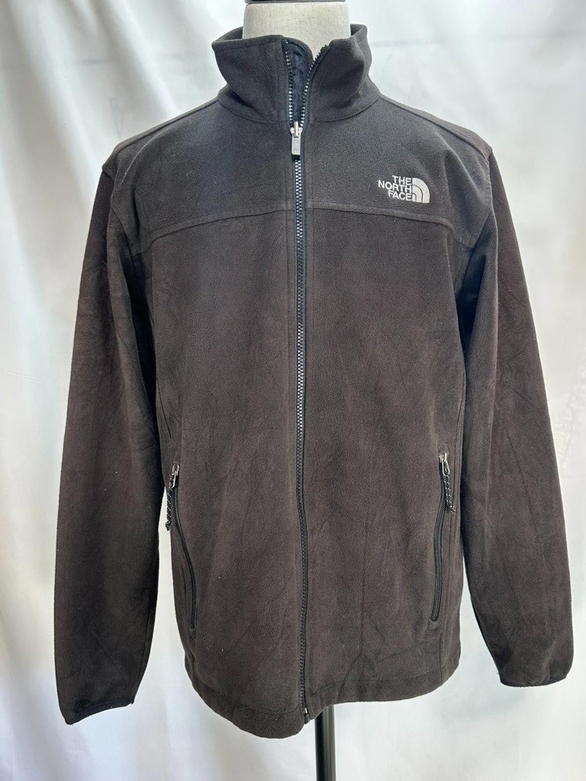 The North Face North Face Full Zip Fleece Embroidered Logo Black Men's L Size US L / EU 52-54 / 3 - 1 Thumbnail