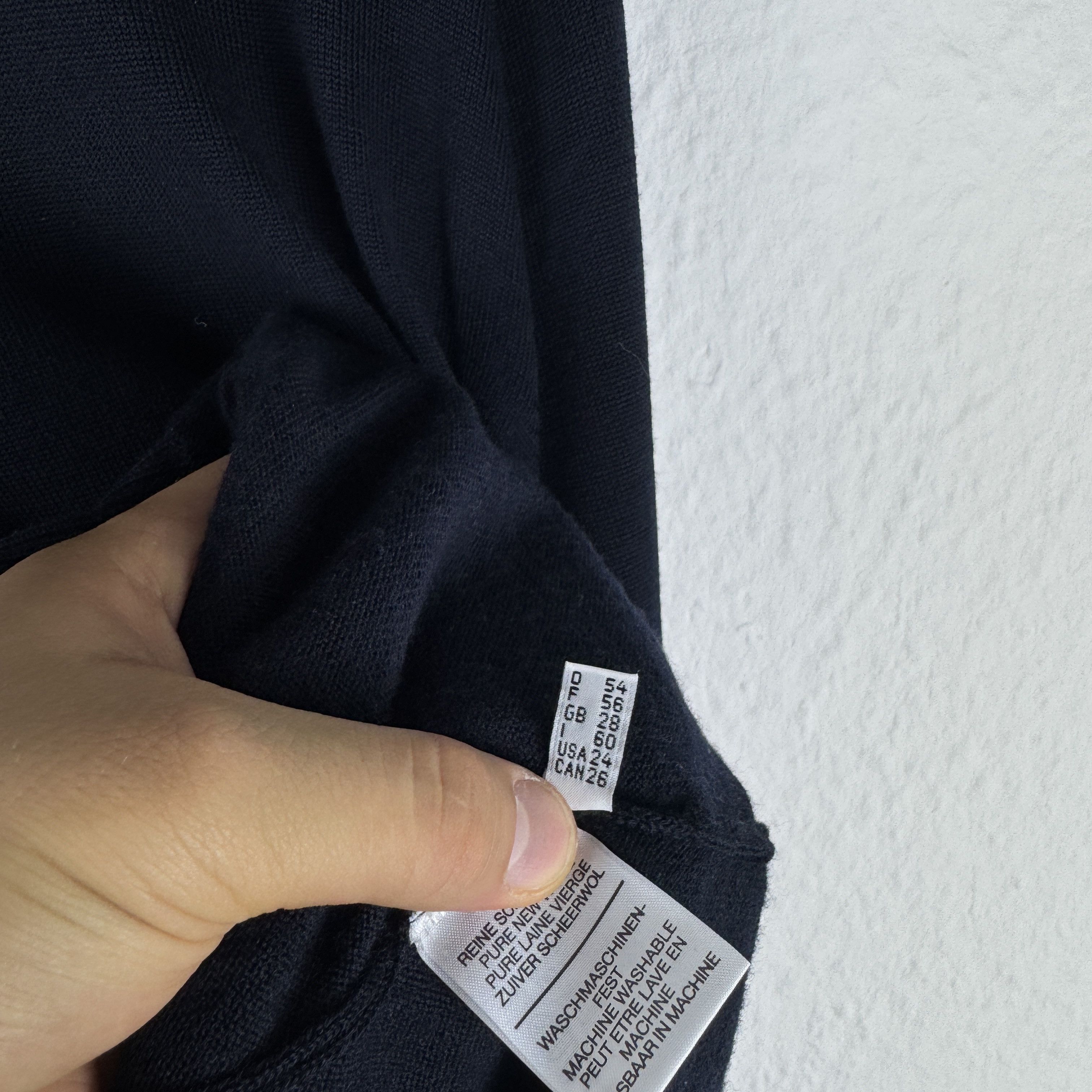 Burberry Men`s BURBERRY LONDON WOOL NAVY TURTLENECK SWEATeR JUMPER Size US XL / EU 56 / 4 - 10 Thumbnail