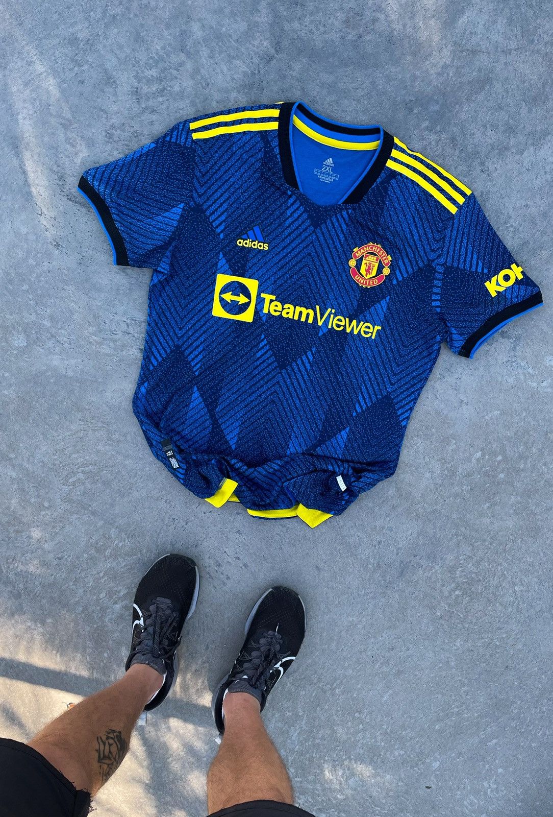 Vintage Manchester United 2022 Soccer Jersey Home Y2k Blokecore Size US L / EU 52-54 / 3 - 1 Thumbnail