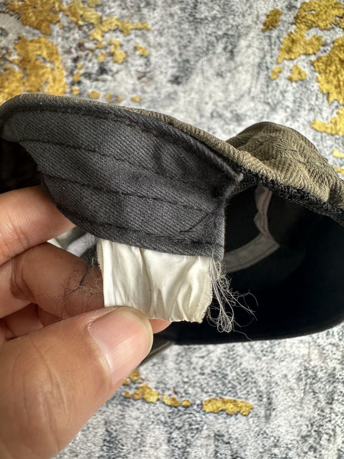 Japanese Brand VINTAGE CRAZY FADED GLITTER TRIBAL CAP PUNK STYLE Size ONE SIZE - 7 Thumbnail