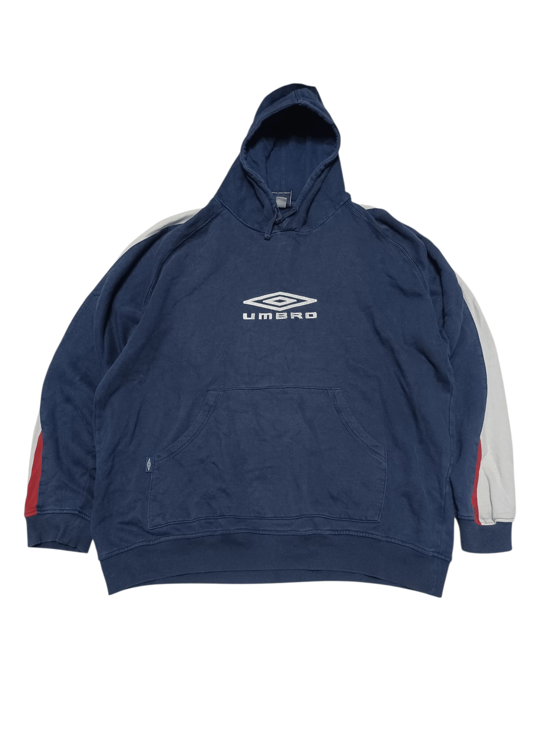 Umbro UMBRO VINTAGE BIGLOGO EMBROIDERED HOODIE DRILL SPORTSWEAR Size US L / EU 52-54 / 3 - 1 Thumbnail