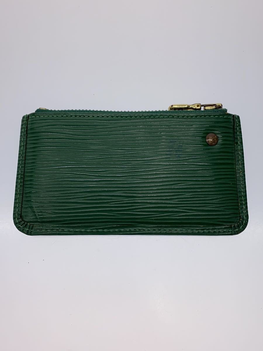Louis Vuitton Louis Vuitton Epi Pochette Cre Leather Green Size ONE SIZE - 2 Thumbnail