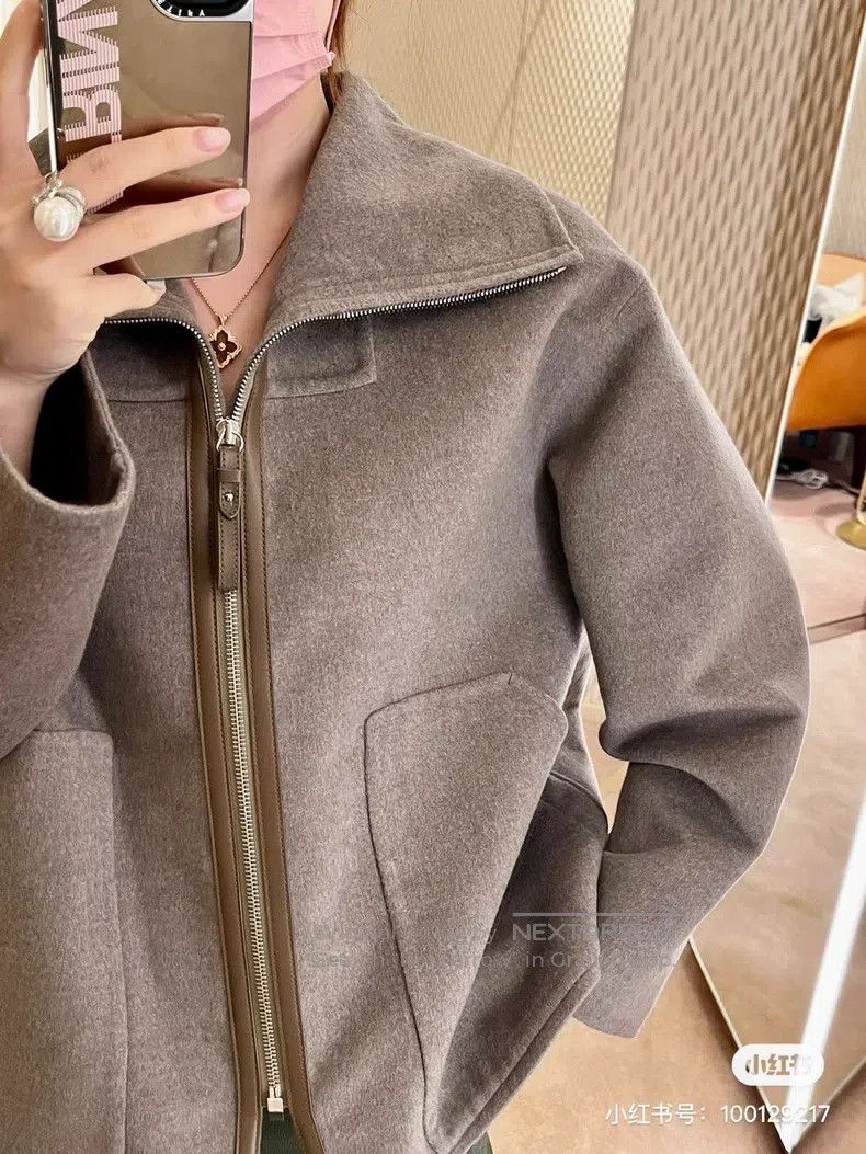 Hermes Hermes Cashmere Coat Jacket, Baby Cashmere Size XXS / US 00 / IT 34 - 4 Thumbnail