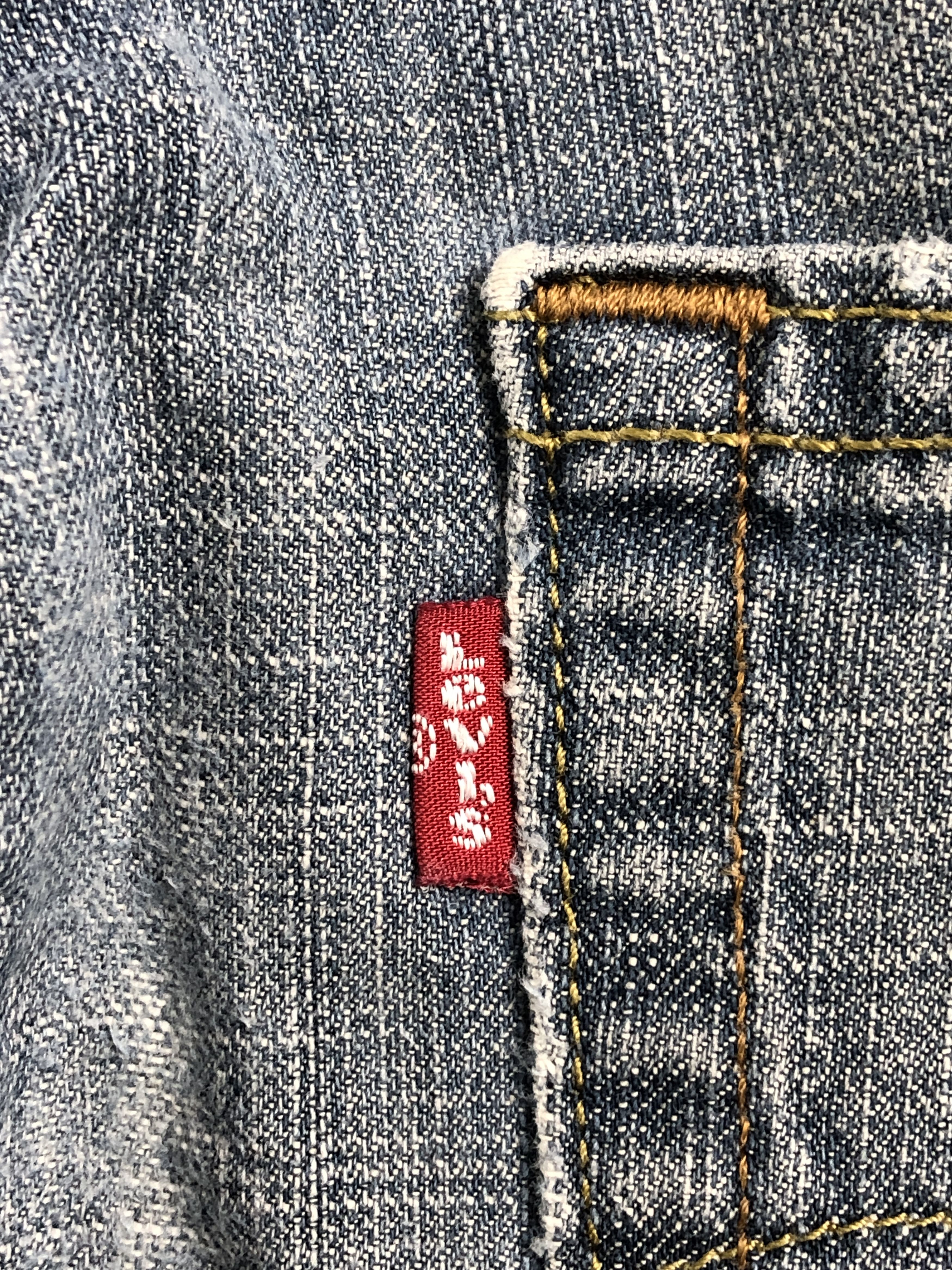 Levi's Vintage Levis 514 Faded Blue Jeans DP2476 Size US 29 - 6 Thumbnail