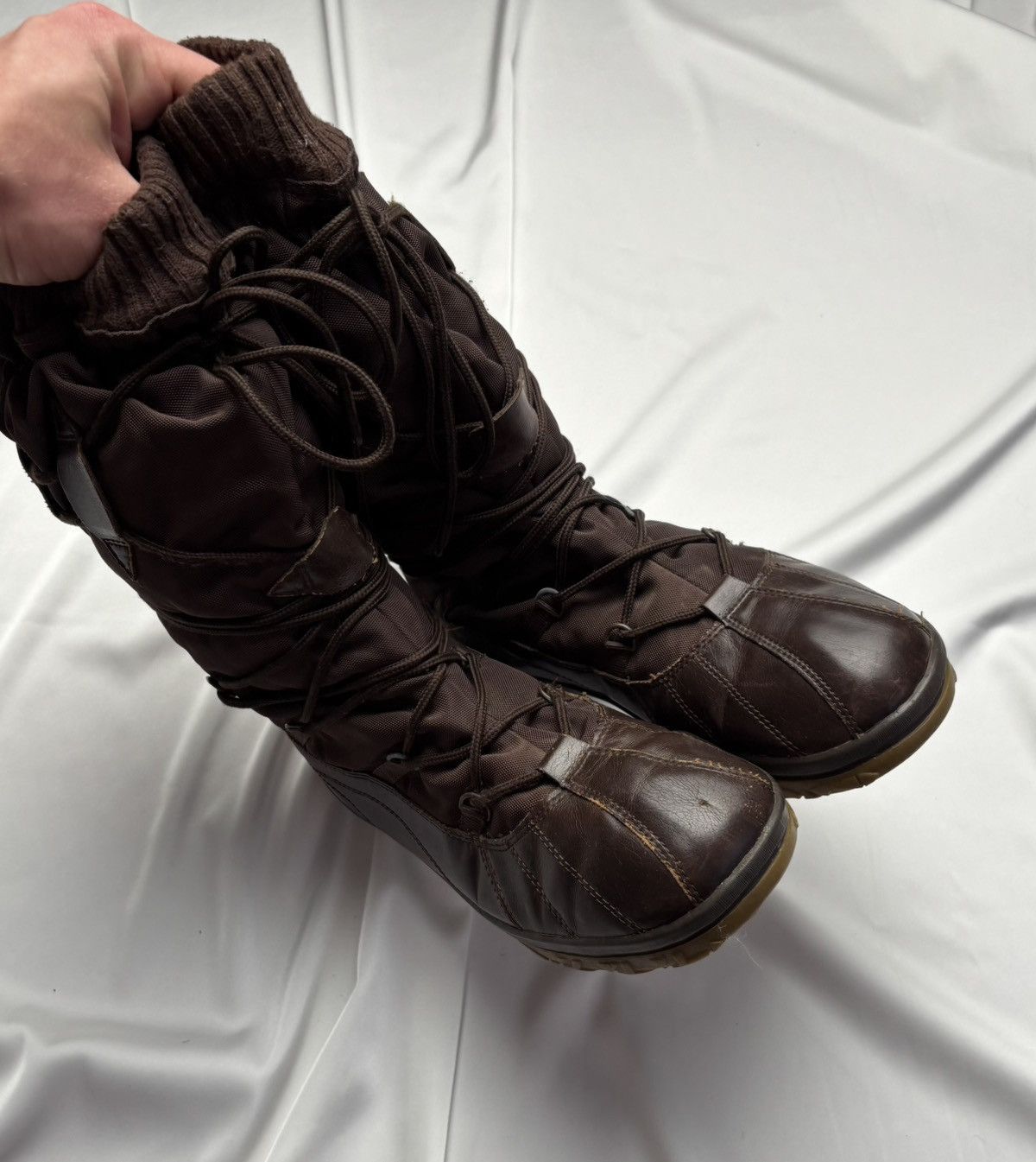 Vintage Vintage military lace up adjustable boots Size US 10 / IT 40 - 4 Thumbnail