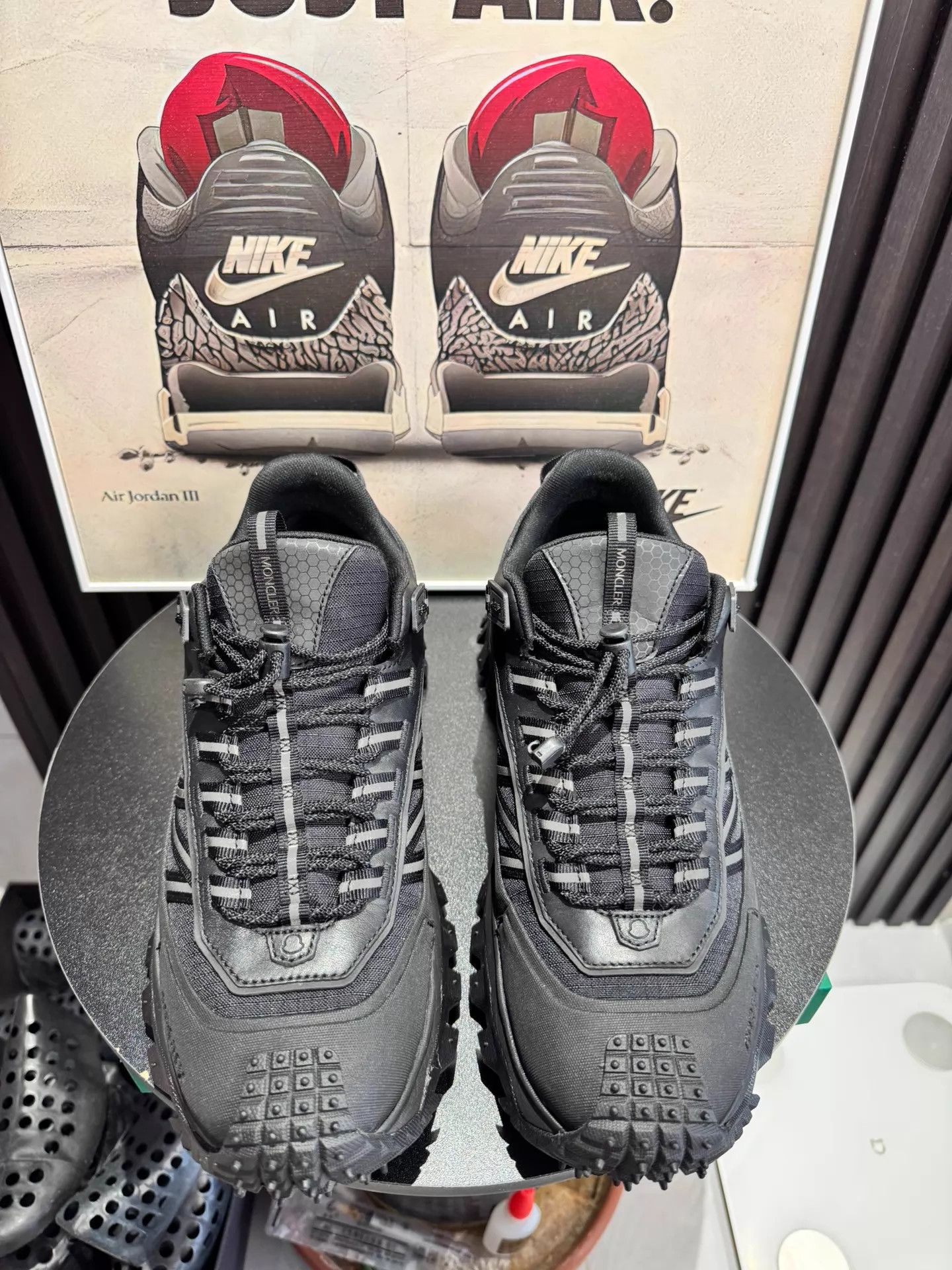 Moncler Moncler Trailgrip GTX Men's Black 44 Size US 11 / EU 44 - 2 Thumbnail