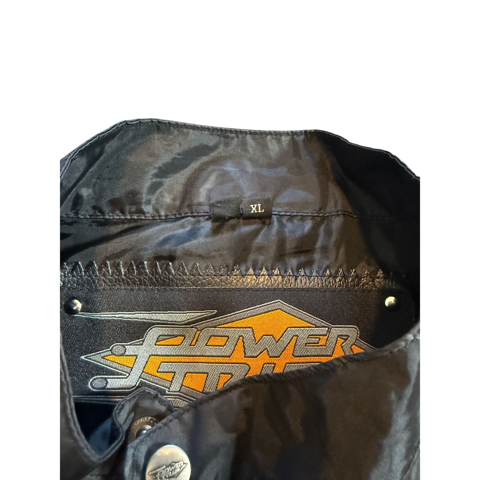 Other Power Trip Black Motorcycle Riding Jacket Windbreaker Size US XL / EU 56 / 4 - 8 Thumbnail