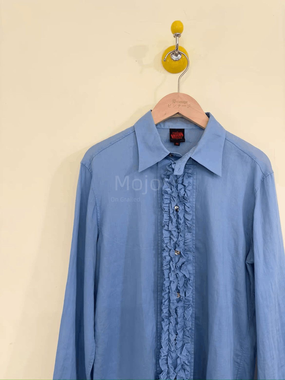 Sz 46 Jean Paul Gaultier Flower Line Shirt-2508