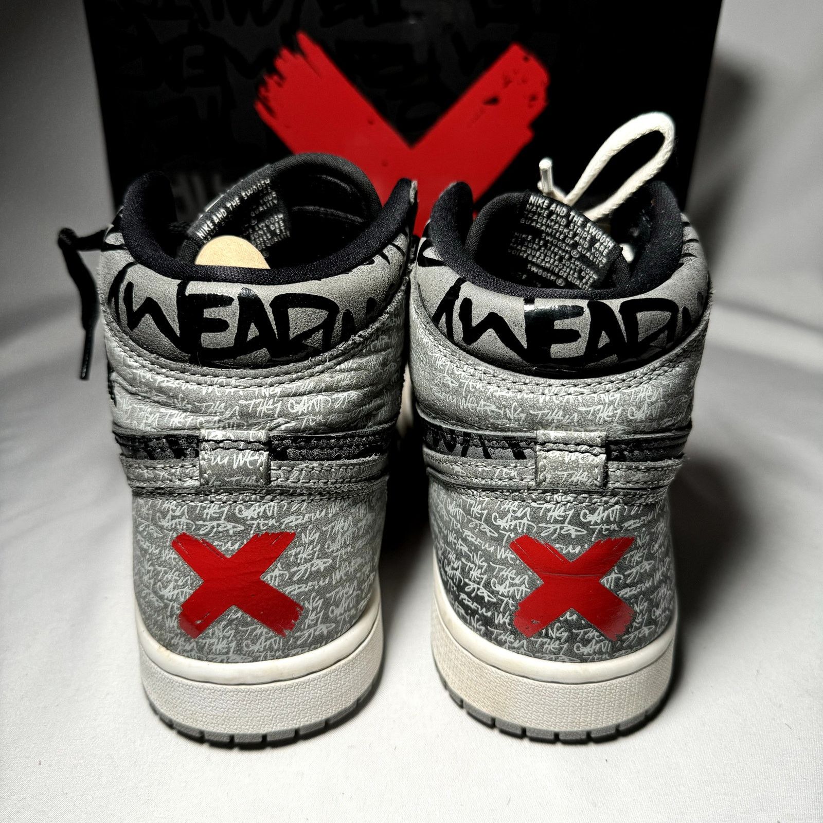 Jordan Brand × Nike Size 7.5 - Nike Air Jordan 1 High OG Rebellionaire Shoes Size US 7.5 / EU 40-41 - 5 Thumbnail