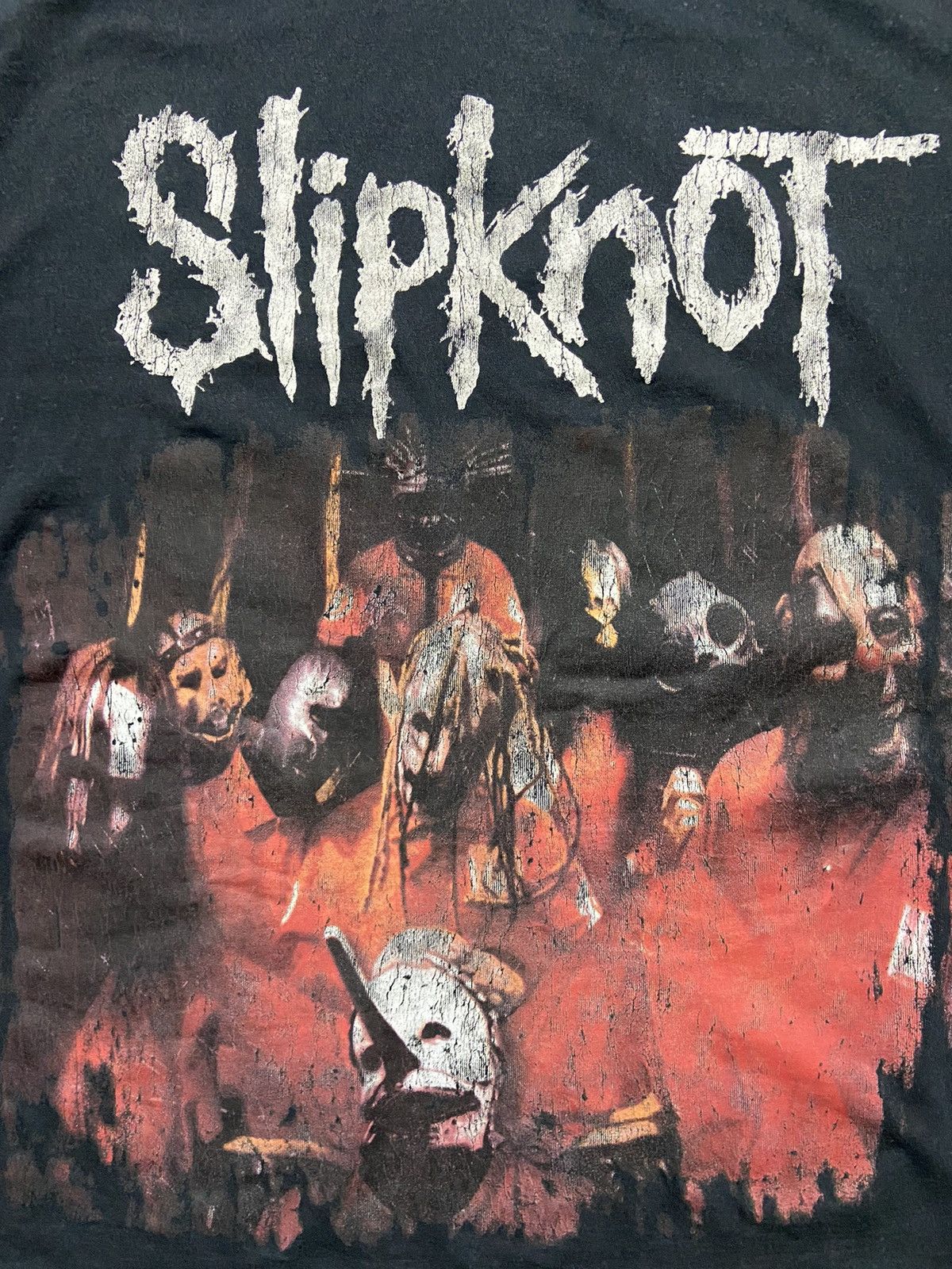 Band Tees Vintage Slipknot Tour 99 Black Tee Size US XL / EU 56 / 4 - 3 Thumbnail