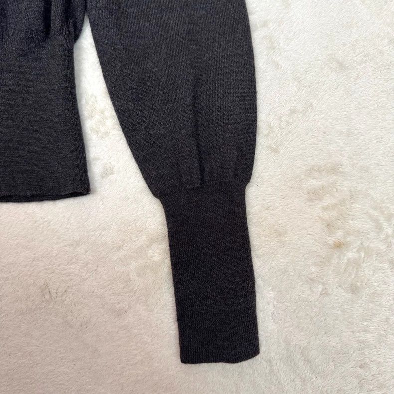 Vivienne Westwood Vivienne Westwood Dark grey wool sweater knit top Size XS / US 0-2 / IT 36-38 - 5 Thumbnail