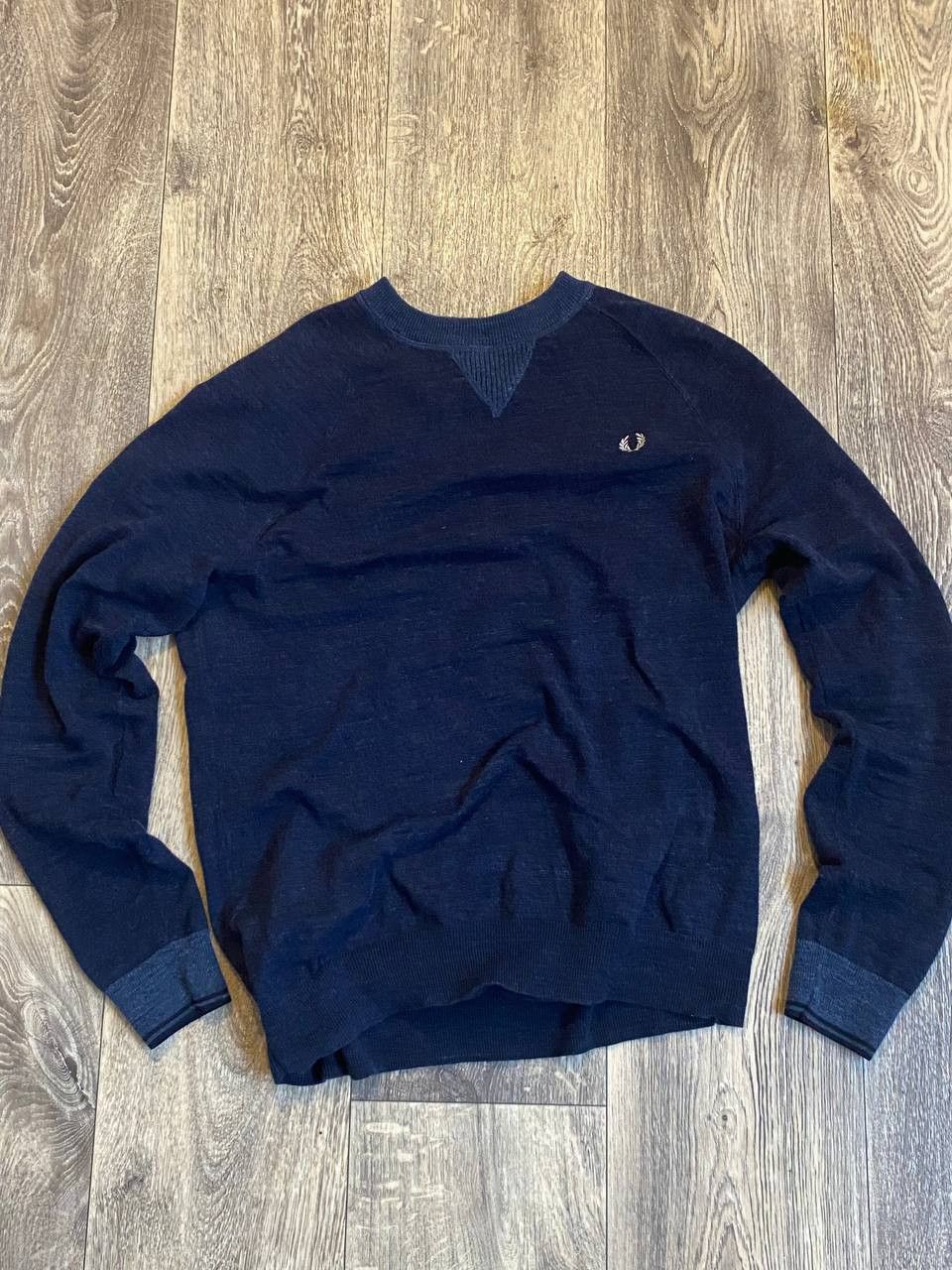 Fred Perry × Vintage Fred Perry Navy Jamper Size US M / EU 48-50 / 2 - 1 Thumbnail