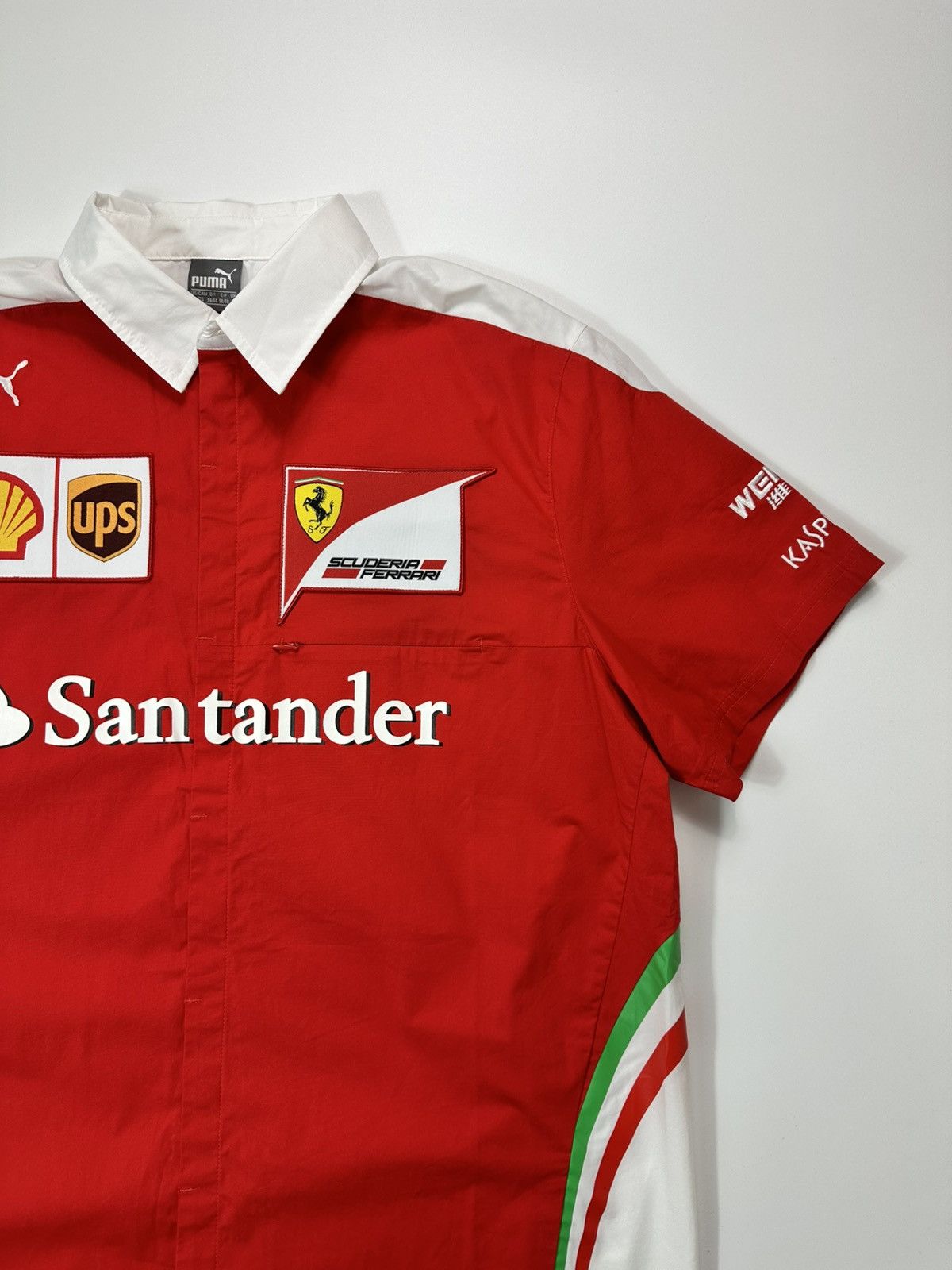 Ferrari Ferarri F1 Puma Shirt Racing Men's Vintage Size US XL / EU 56 / 4 - 5 Thumbnail
