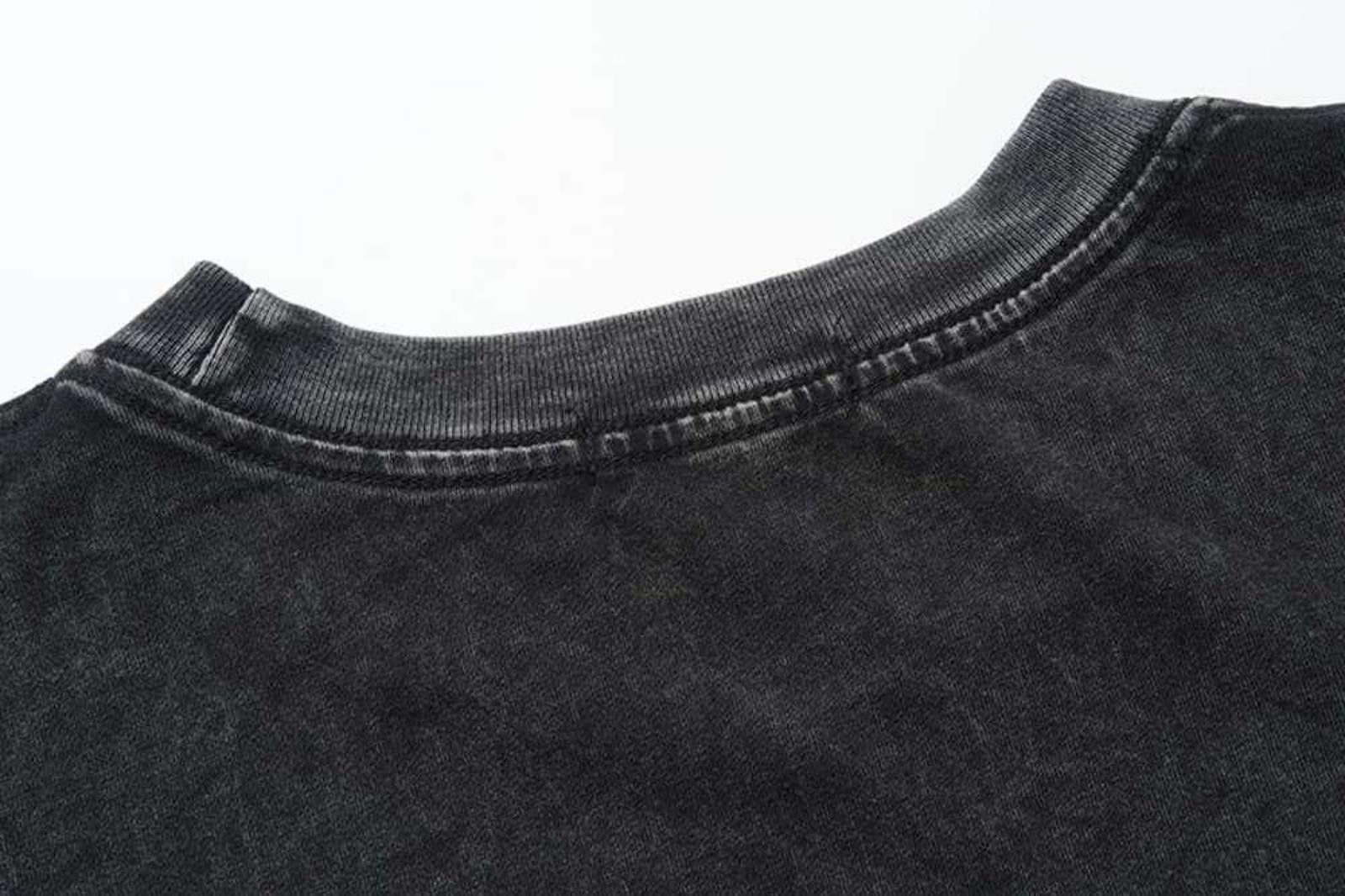 Vintage Gothic Skull Graphic Tee - Black & Blue Size US M / EU 48-50 / 2 - 5 Thumbnail