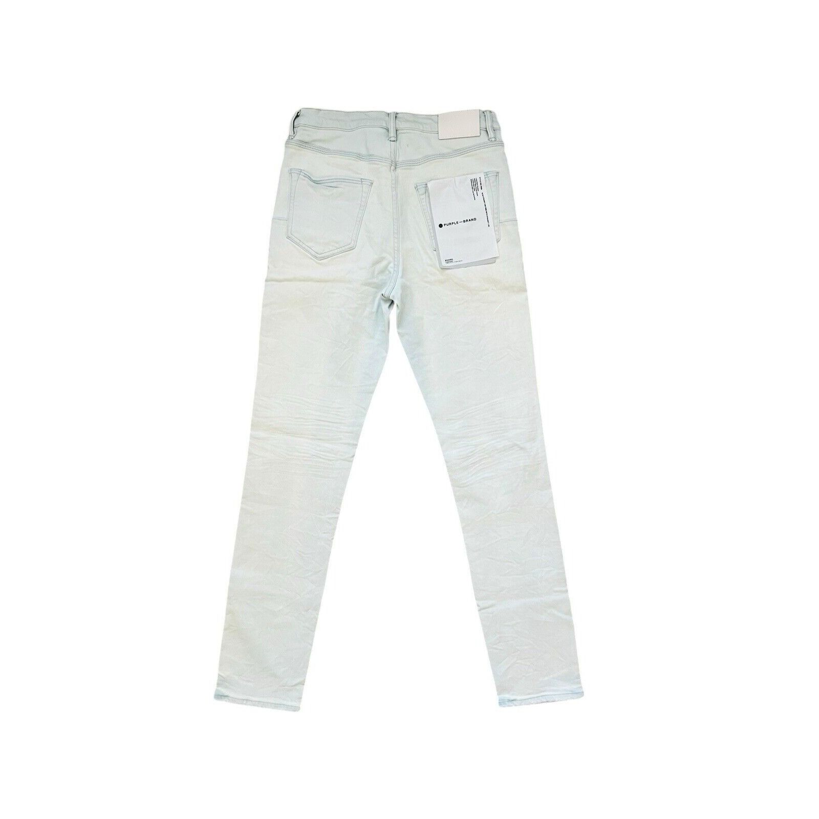 Purple Brand Purple Brand Jeans Men Slim Straight Blue P005 Size 29/30 Size US 29 - 4 Thumbnail