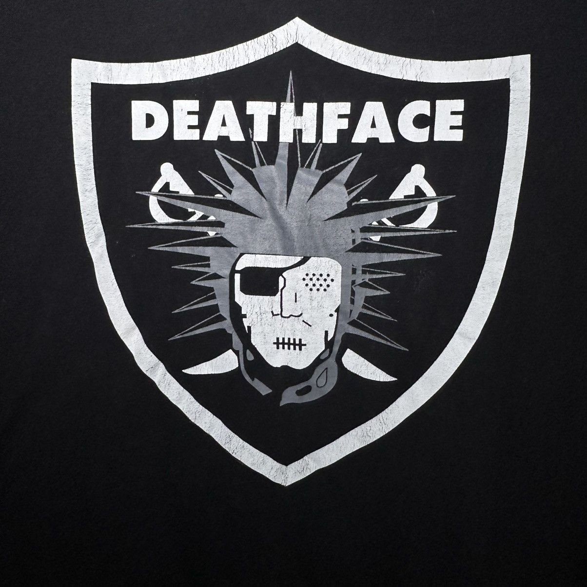 Other Deathface x NVR MND Raiders Inspired Graphic T-Shirt Black Size US XL / EU 56 / 4 - 2 Thumbnail