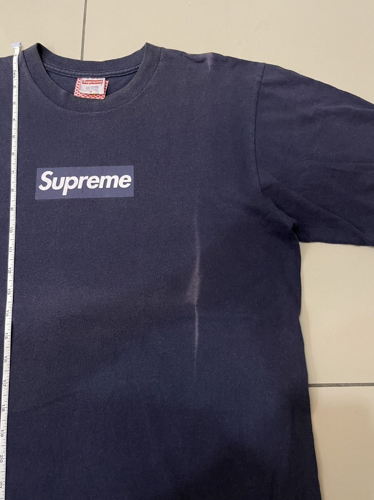 Hypebeast × Supreme Supreme Box Logo Tee Size US M / EU 48-50 / 2 - 3 Thumbnail