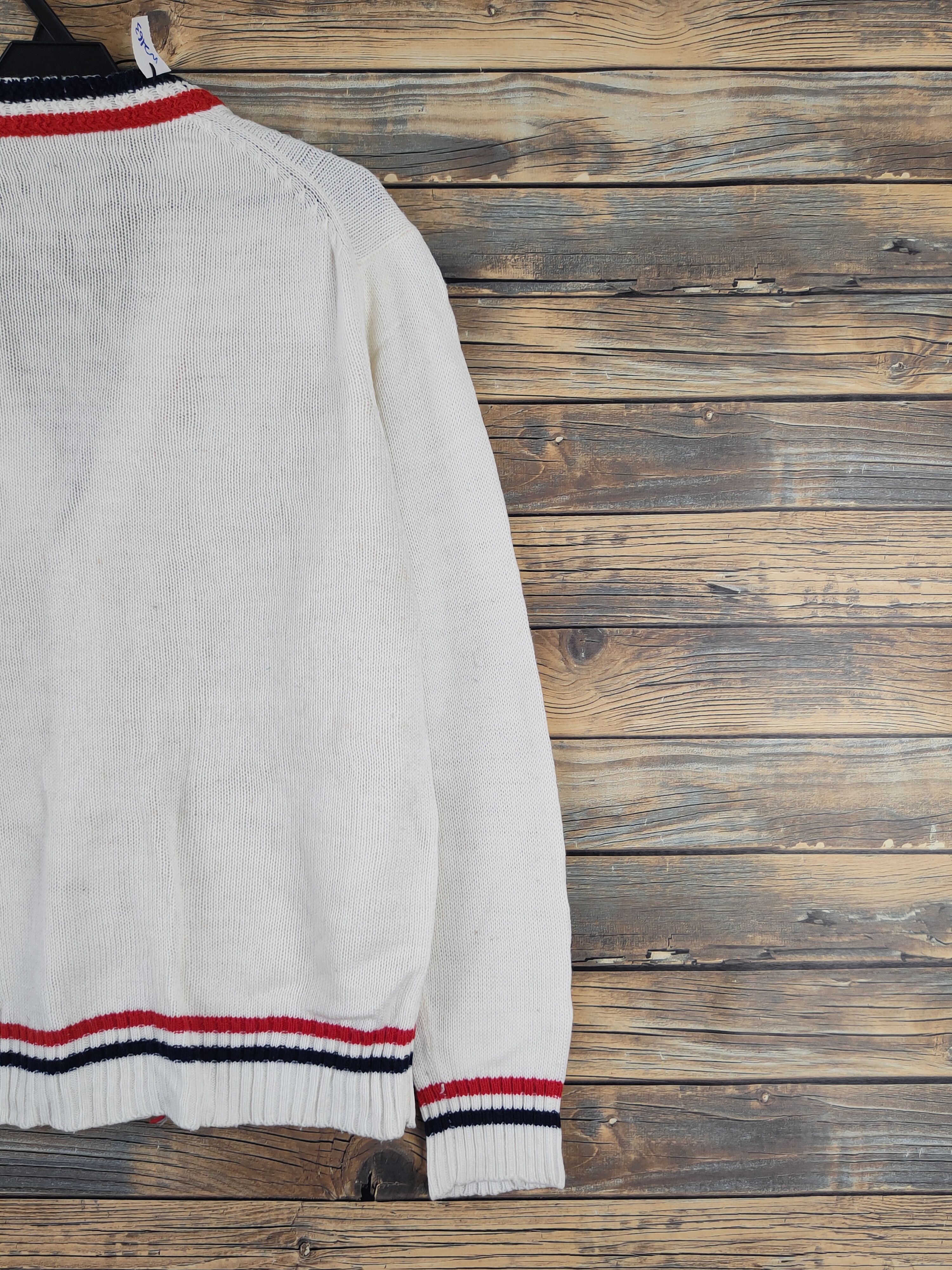 Aran Isles Knitwear Japanese Brand Ivory Knitwear Cardigan #W2163 Size US M / EU 48-50 / 2 - 9 Thumbnail