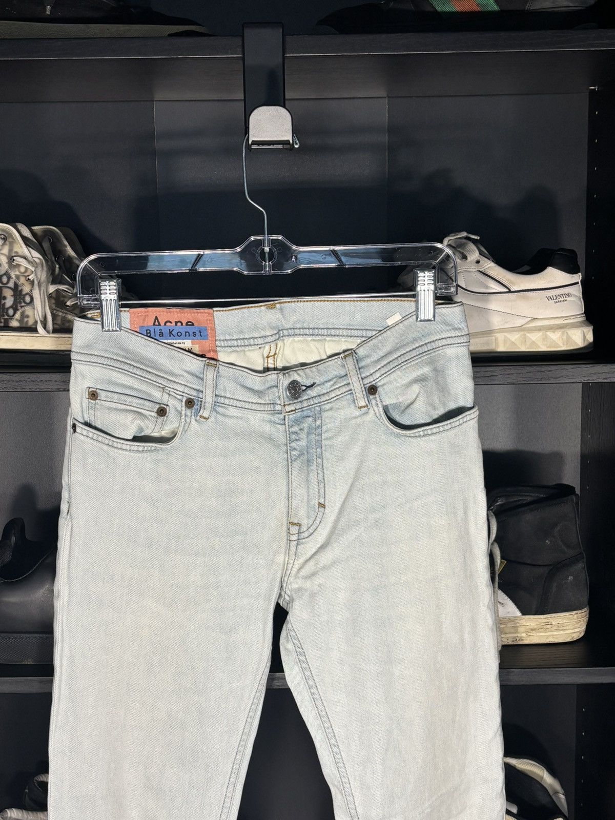 Acne Studios Acne Studios Bla Konst light wash denim Size US 28 / EU 44 - 2 Thumbnail