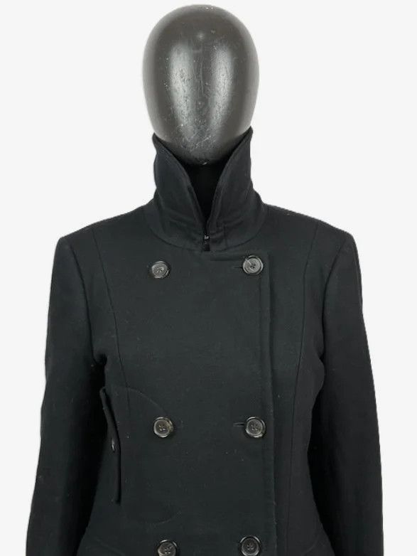 Tommy Hilfiger Cappotto Lana Tommy Hilfiger Nero Donna Taglia M Size M / US 6-8 / IT 42-44 - 3 Thumbnail