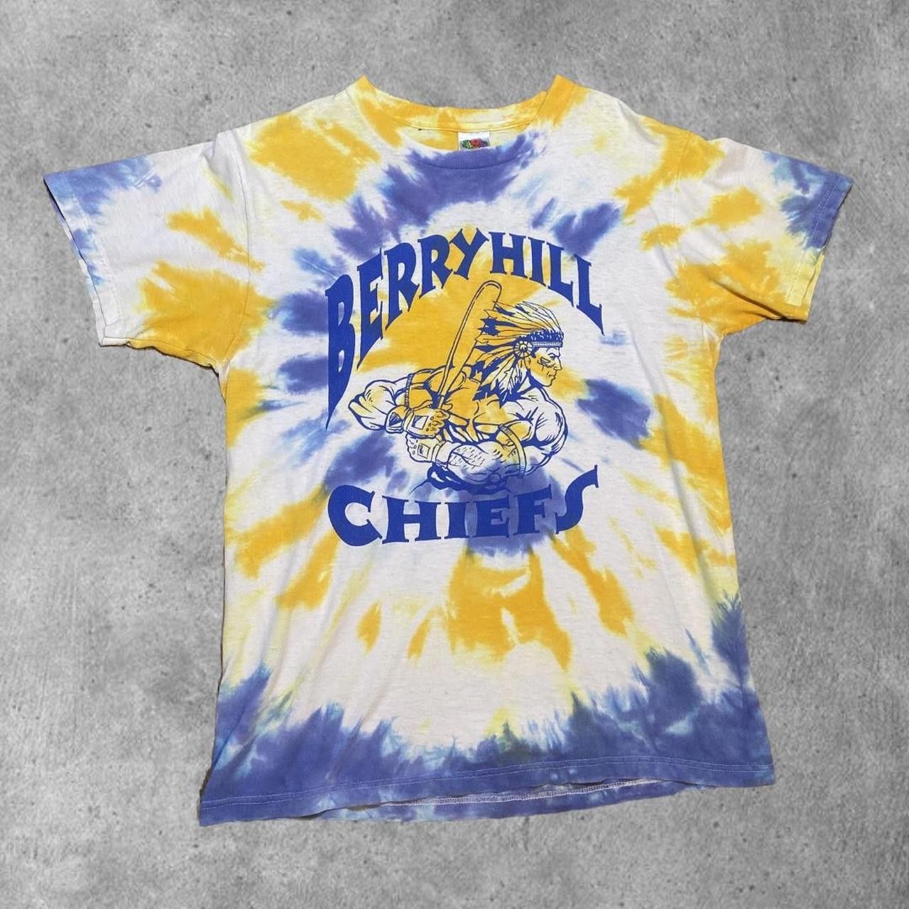 Vintage Vintage Berry Hill Baseball Tie Dye Tee Size US S / EU 44-46 / 1 - 1 Thumbnail