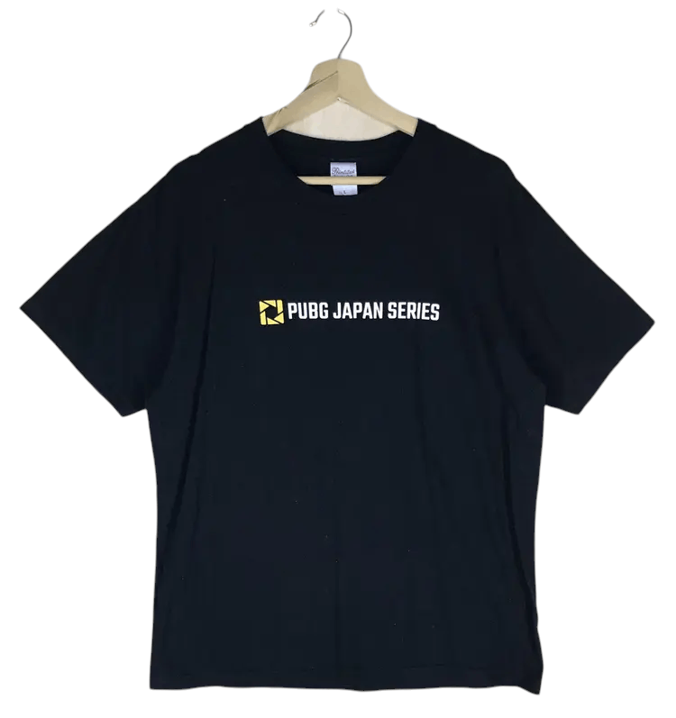 Japanese Brand PUBG Japan Series Gaming Judge Tshirts Size US L / EU 52-54 / 3 - 1 Thumbnail