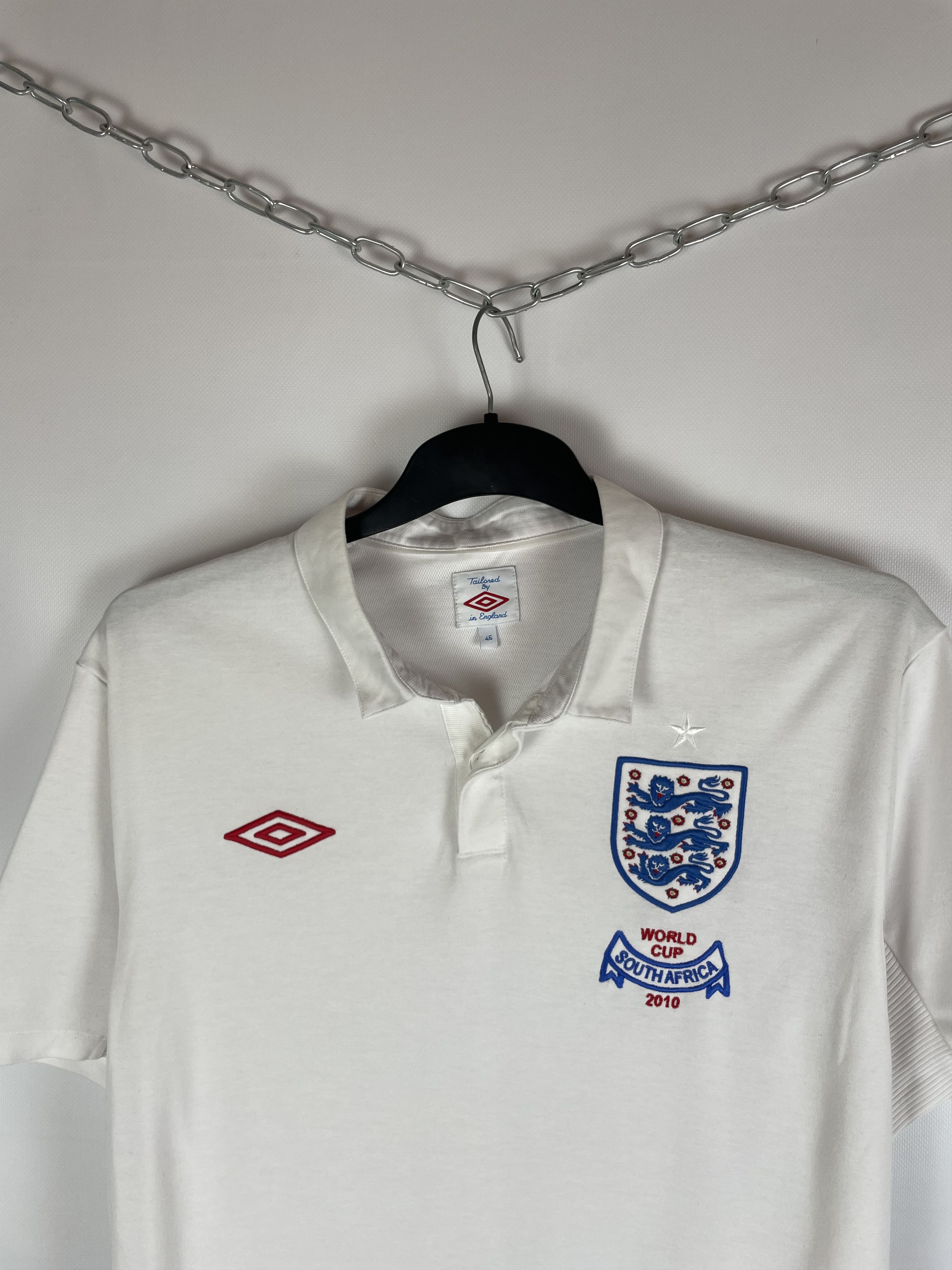 Umbro Vintage Umbro England Jersey Size US L / EU 52-54 / 3 - 3 Thumbnail