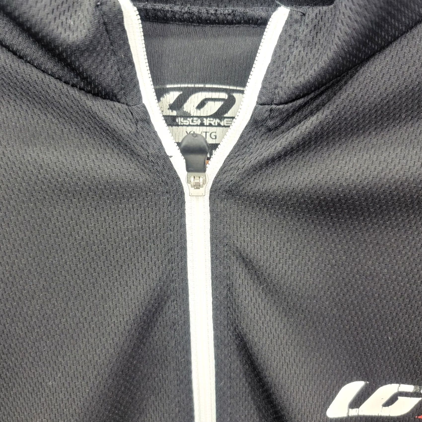 Vintage Louis Garneau Cycling Jersey Mens XL Black 1/4 Zip Short Sleeve Shirt Size US XL / EU 56 / 4 - 3 Thumbnail