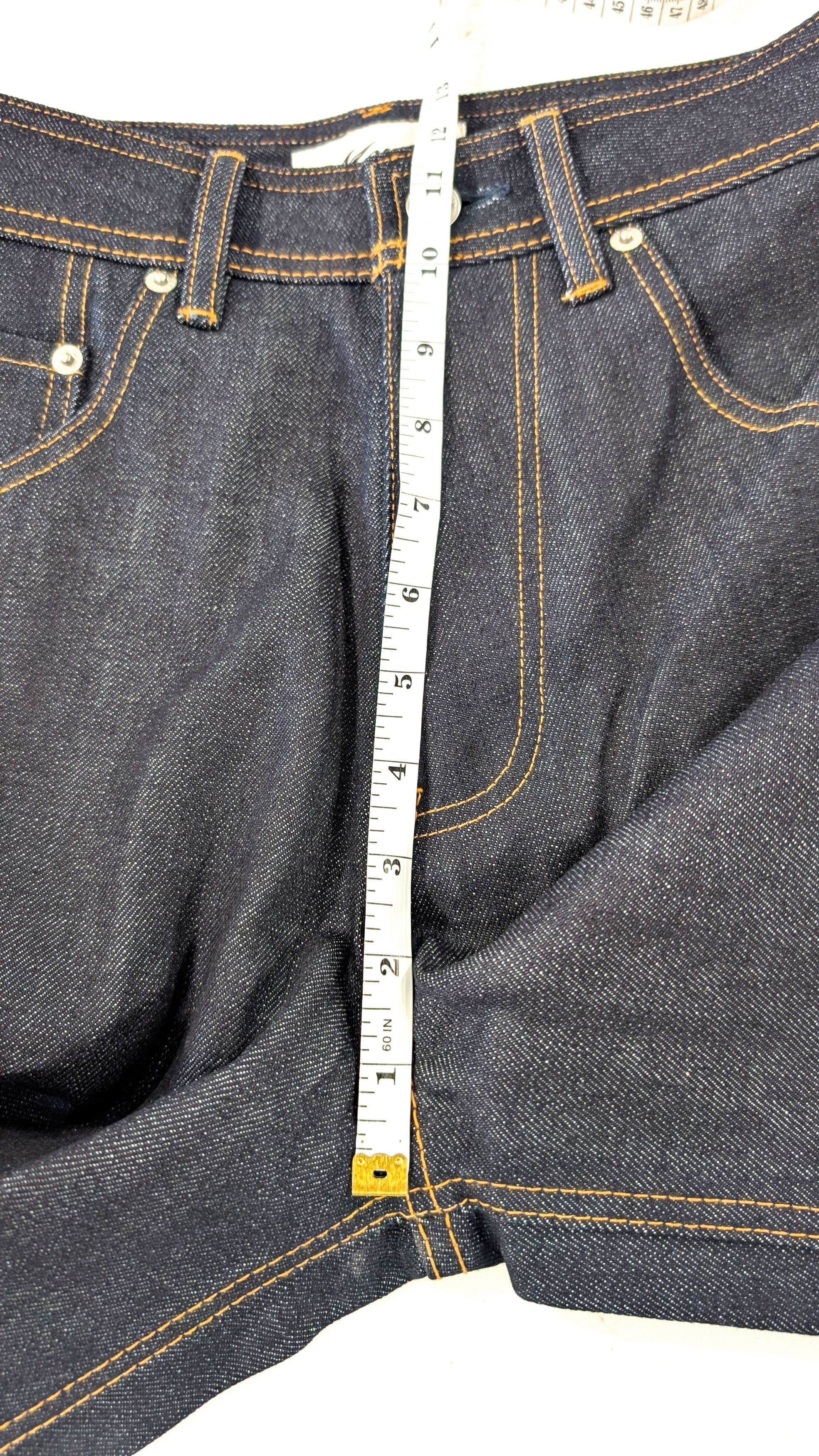 MENES Raw Selvedge Bootcut Jeans ブラック Menes Bootcut Selvedge 