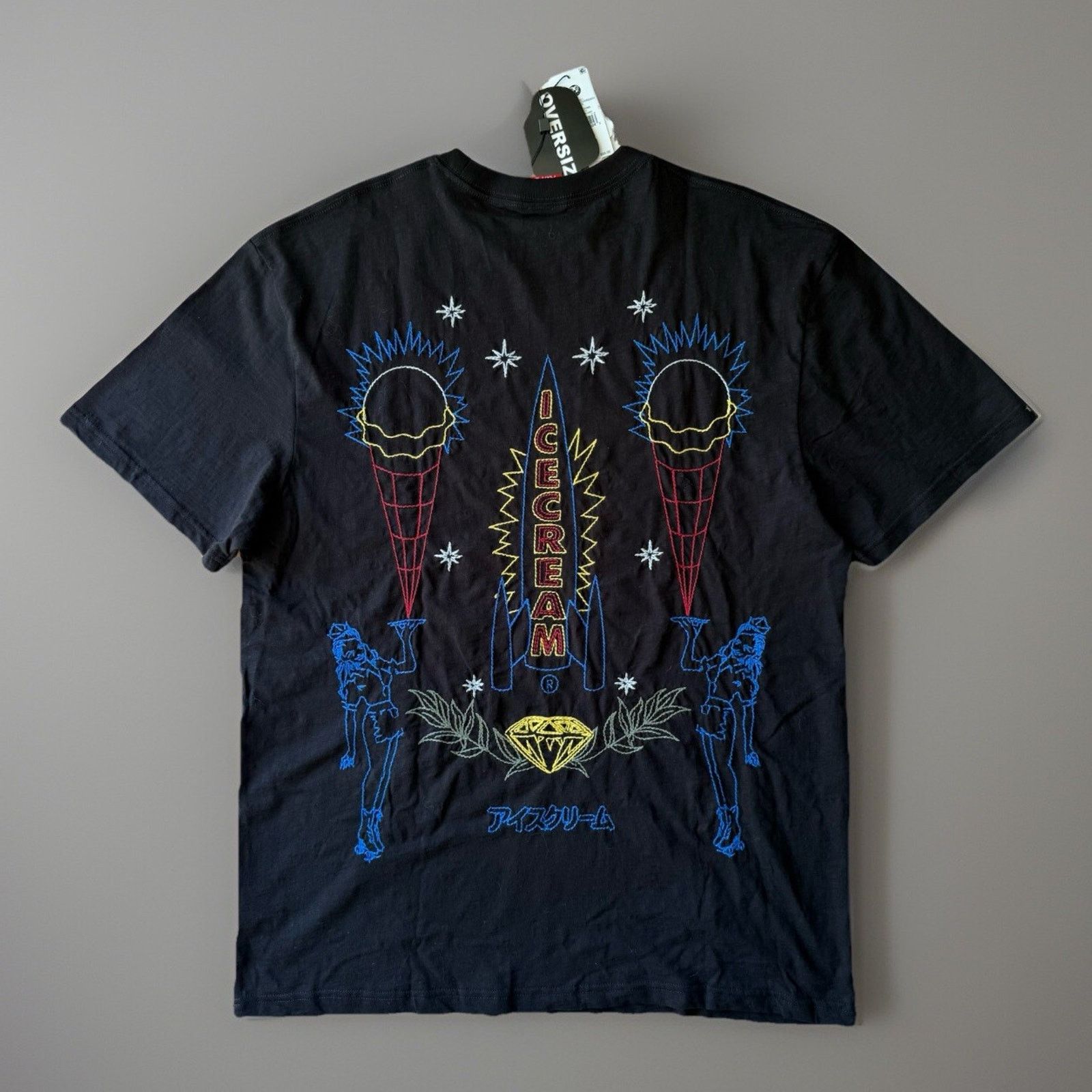Icecream Ice cream Chains Shirt L Multicolor Embroidered Streetwear Size US L / EU 52-54 / 3 - 1 Thumbnail