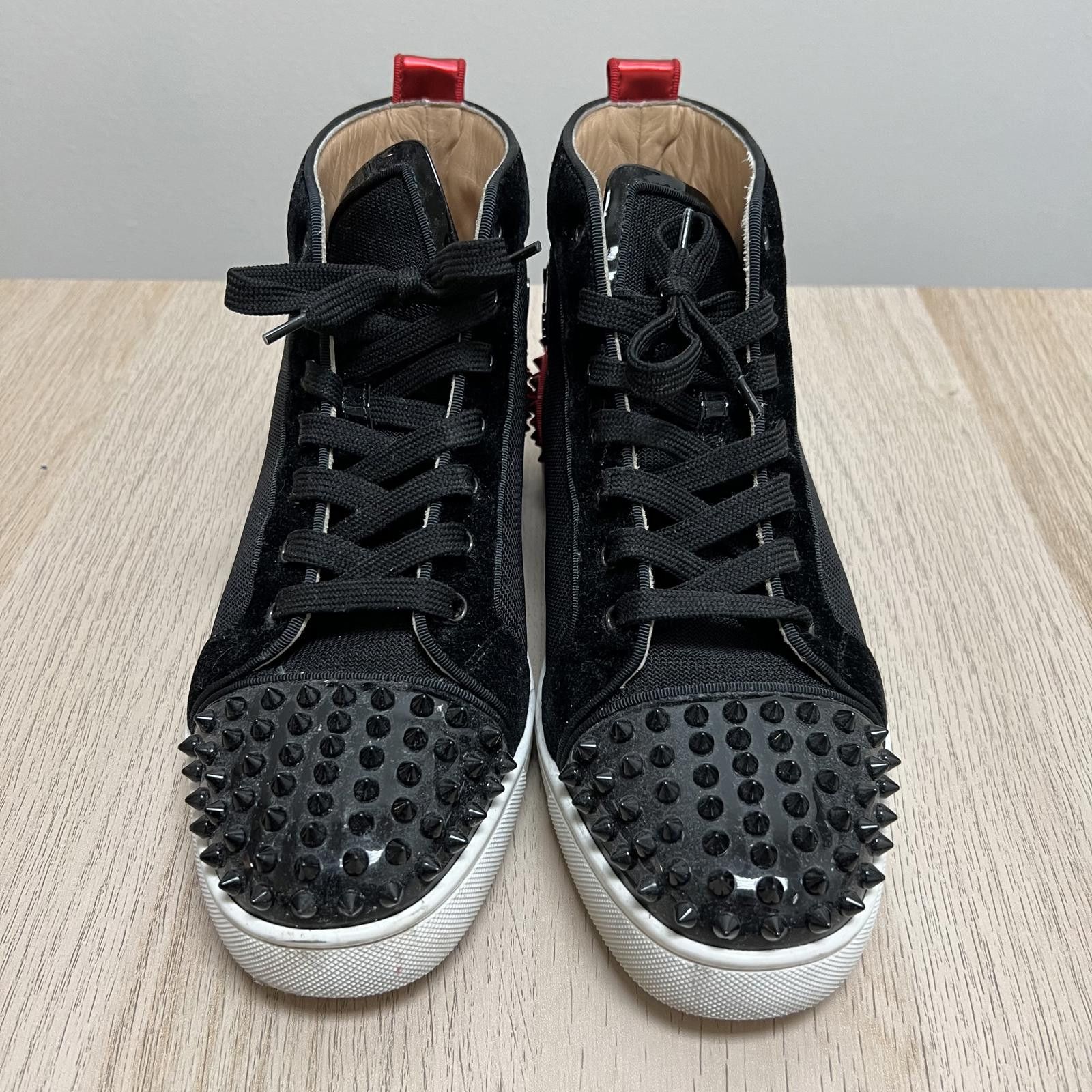 Christian Louboutin Christian Louboutin Spike High-Top Sneakers Size US 8.5 / EU 41-42 - 2 Thumbnail