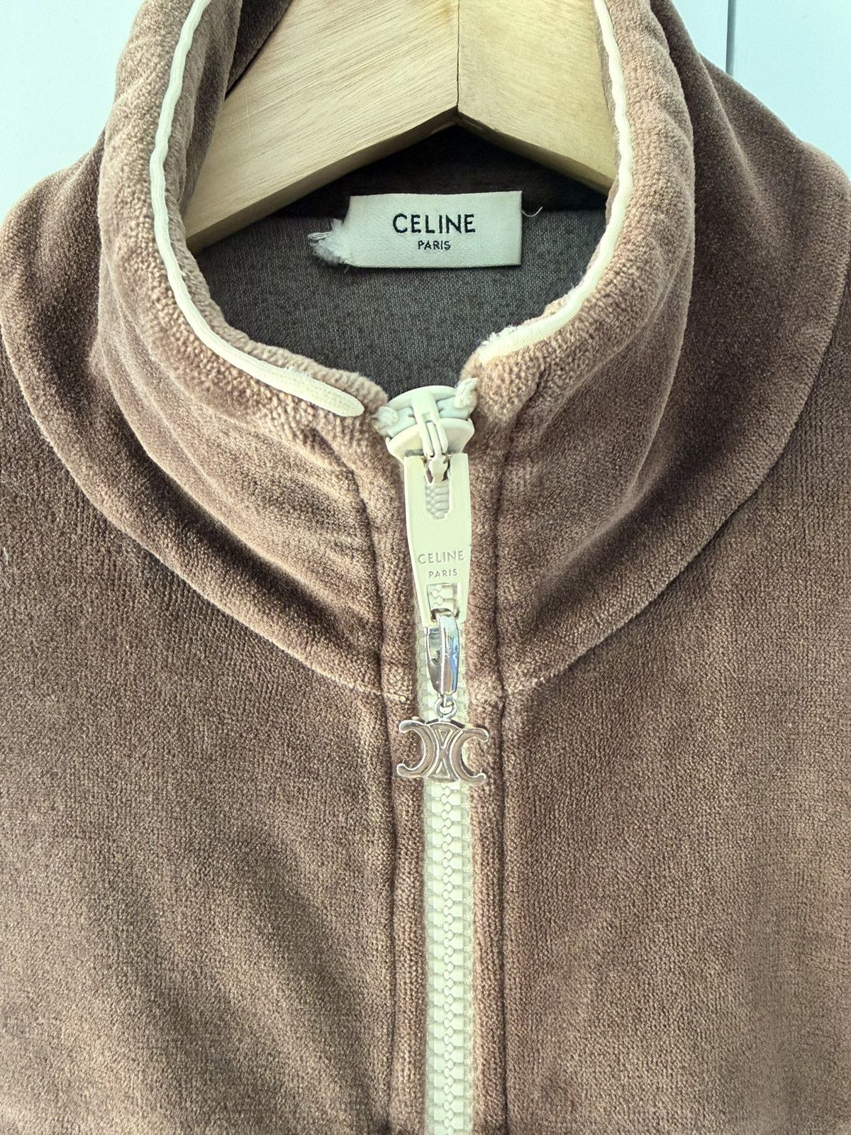 Celine Celine x Hedi Slimane FW21 Triomphe Track Jacket Size US L / EU 52-54 / 3 - 4 Thumbnail